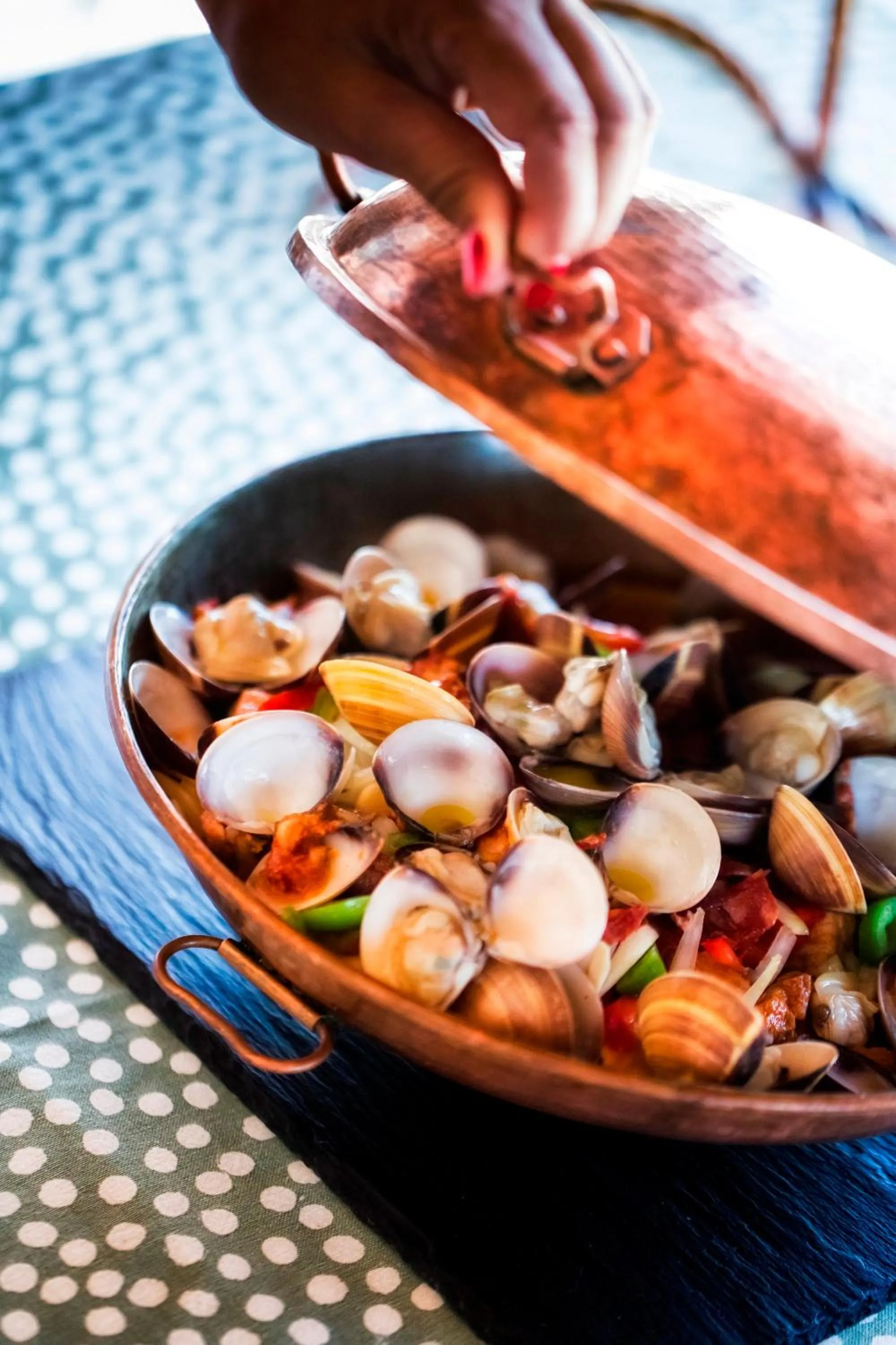 Food close-up in Casa dos Castelejos