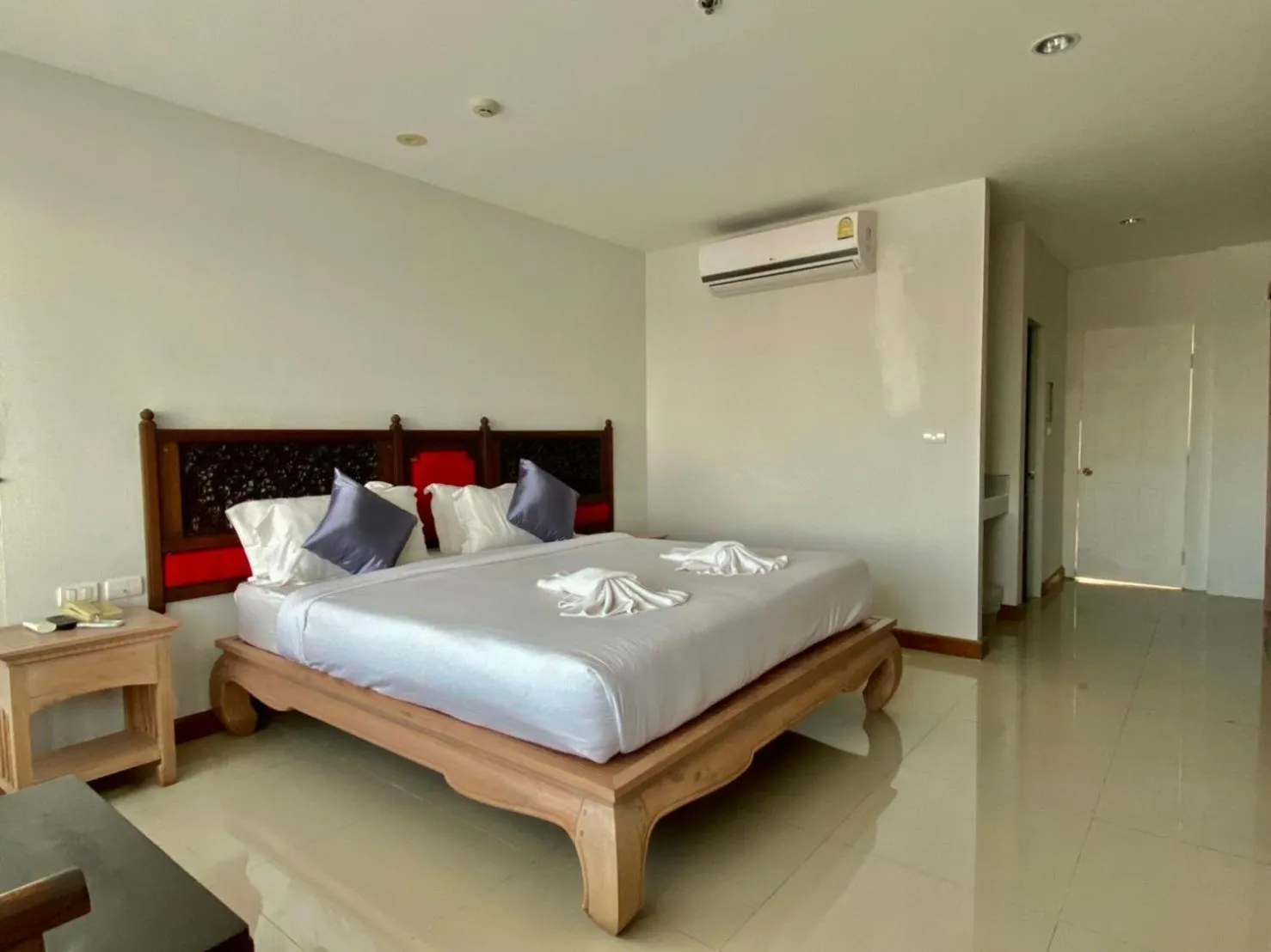 Bed in At Ruam Chok Hotel