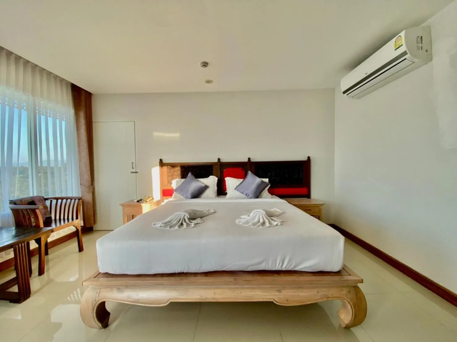 Bed in At Ruam Chok Hotel