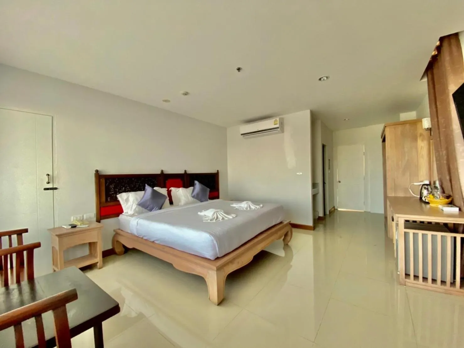 Bed in At Ruam Chok Hotel