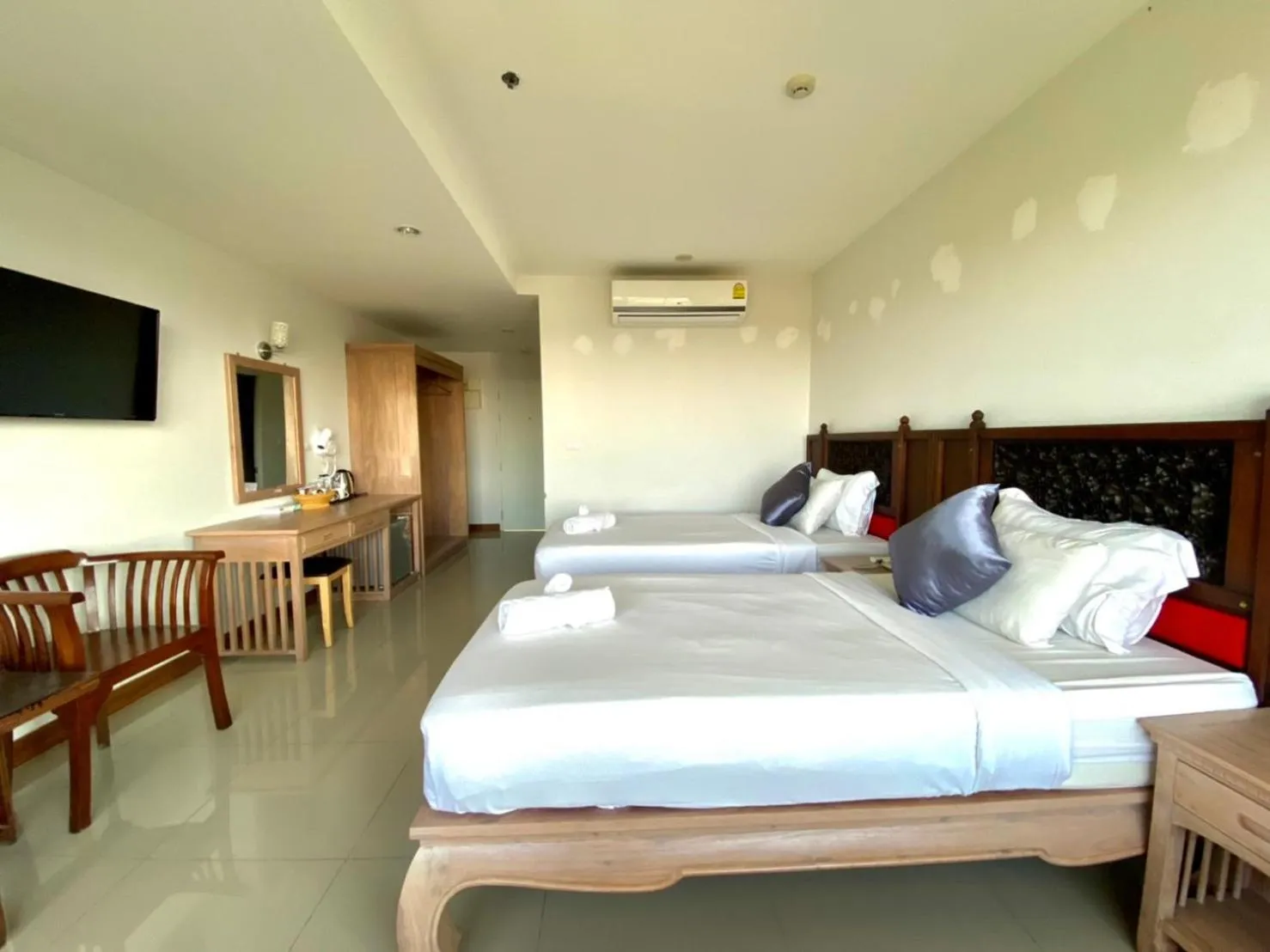 Bed in At Ruam Chok Hotel