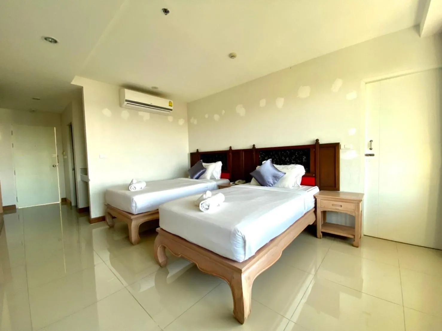 Bed in At Ruam Chok Hotel