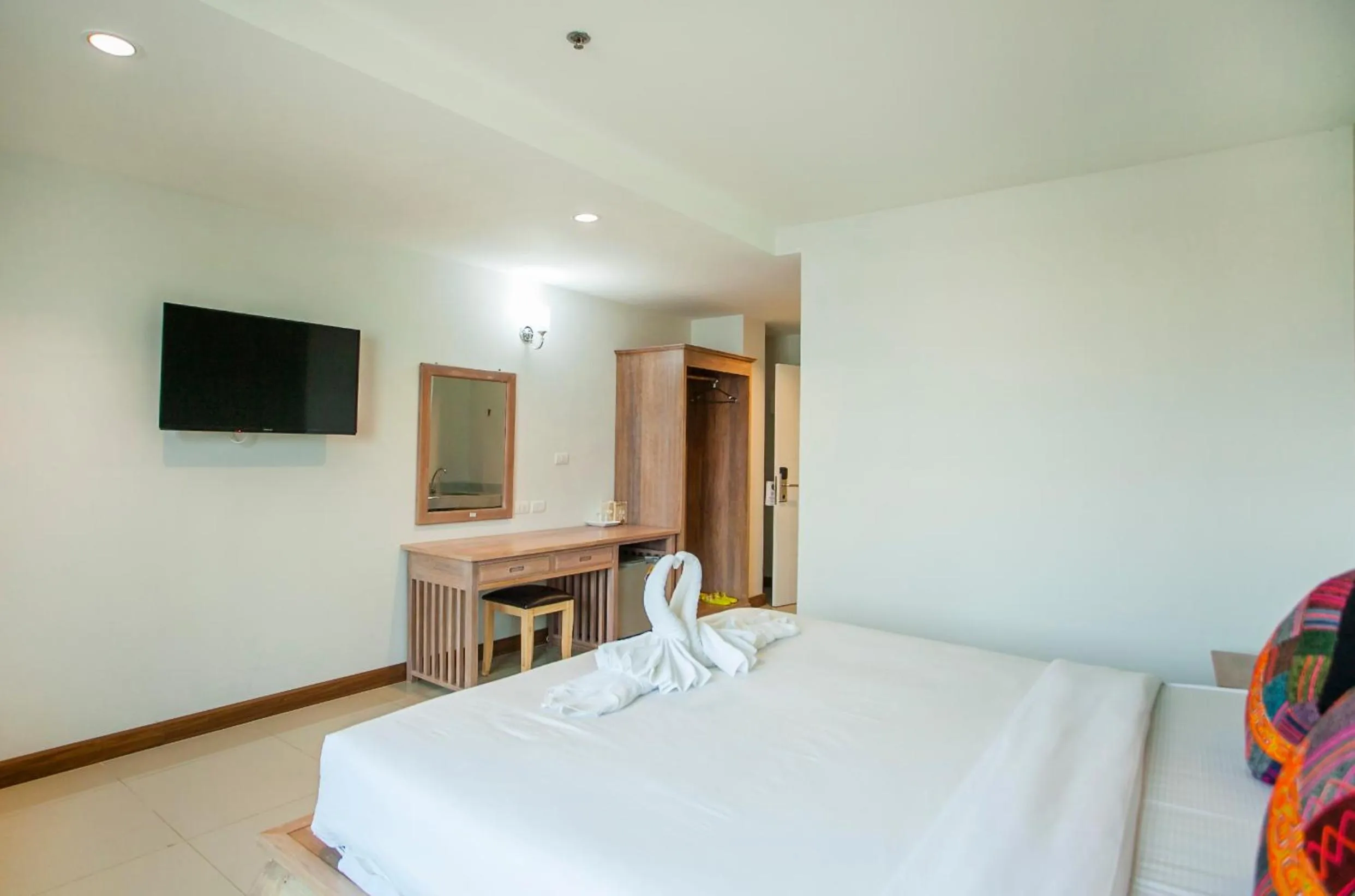 Bed in At Ruam Chok Hotel