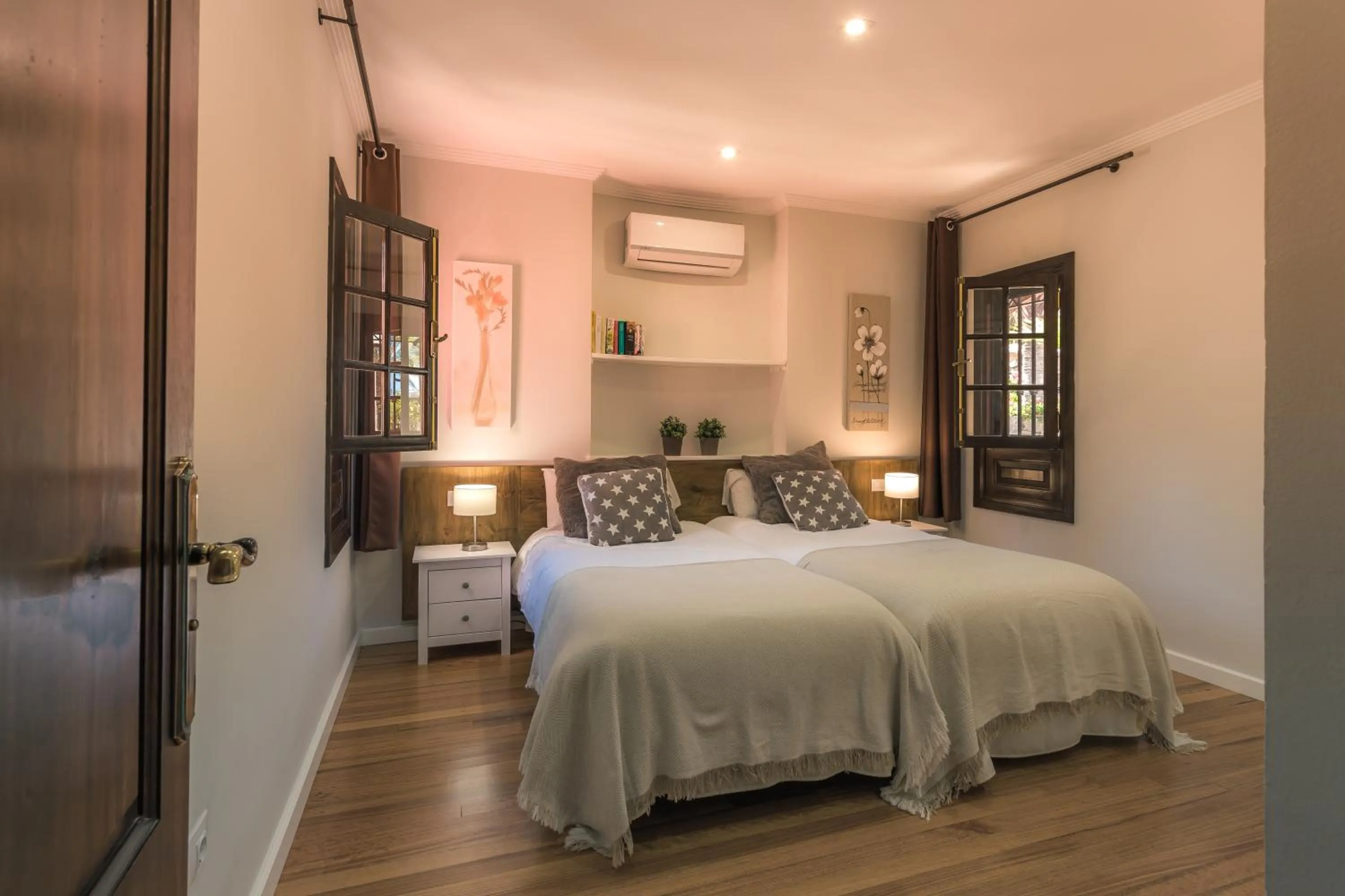 Bed in Finca Horno de la Teja