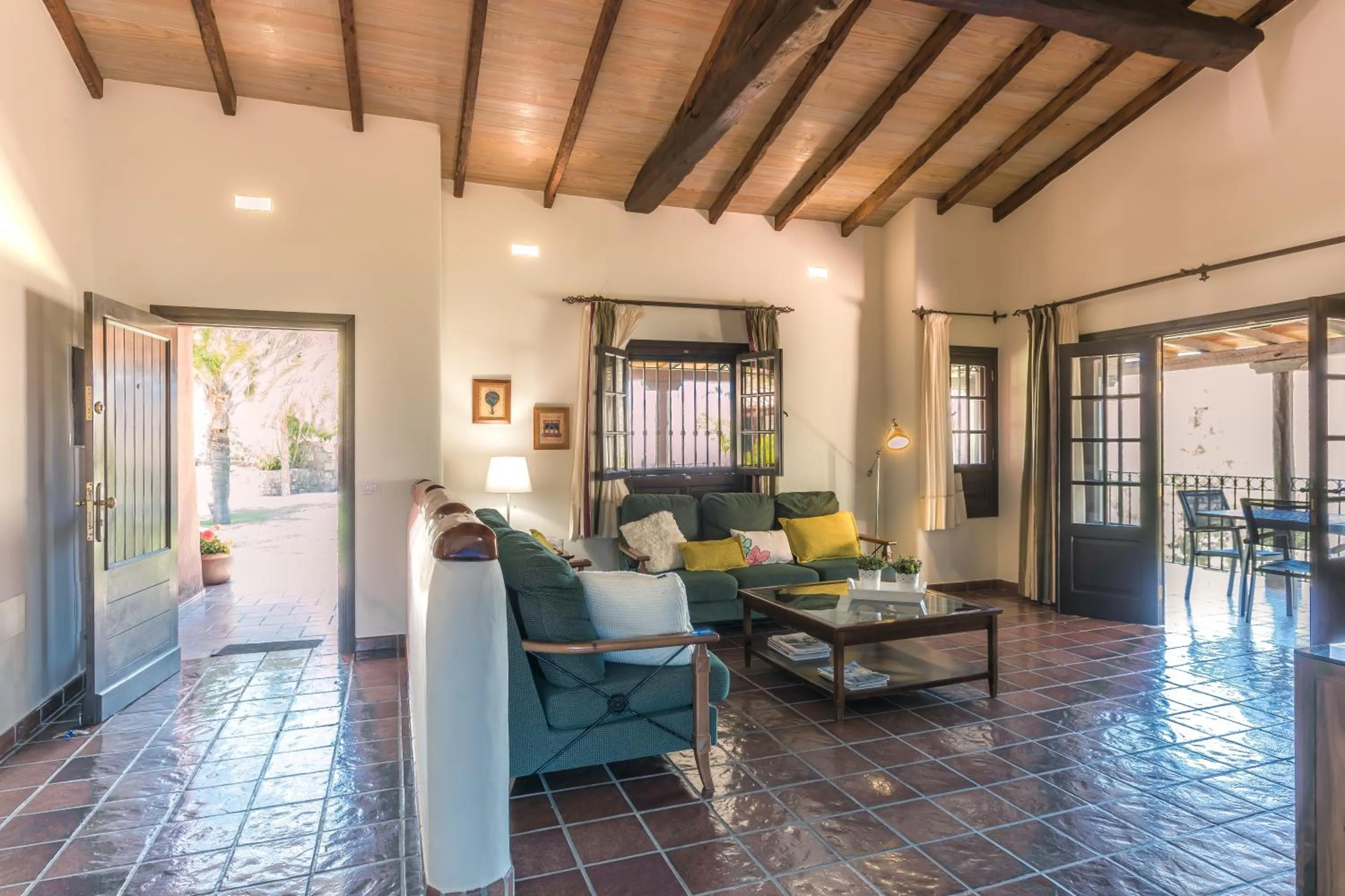 Living room in Finca Horno de la Teja