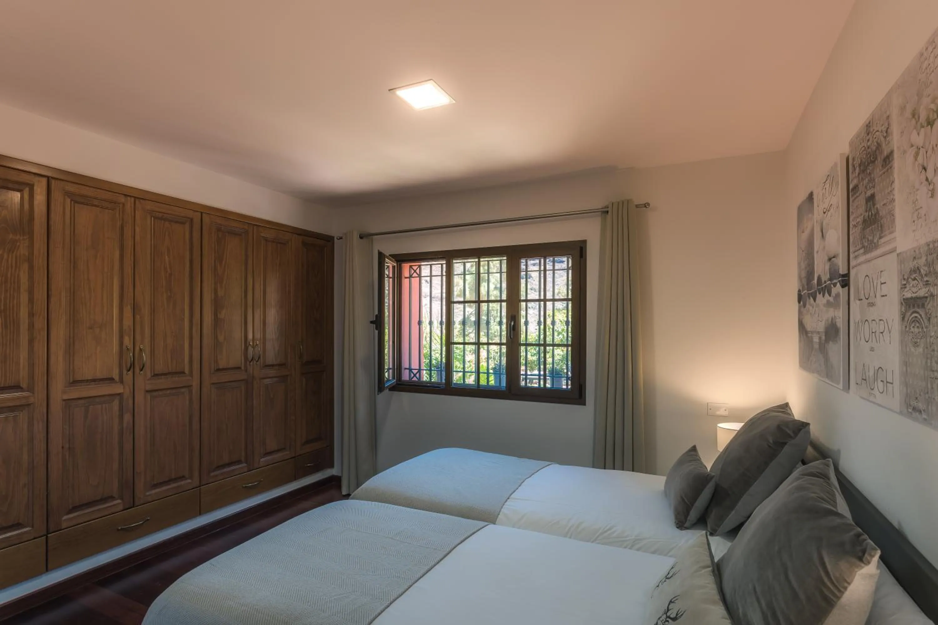 Bed in Finca Horno de la Teja