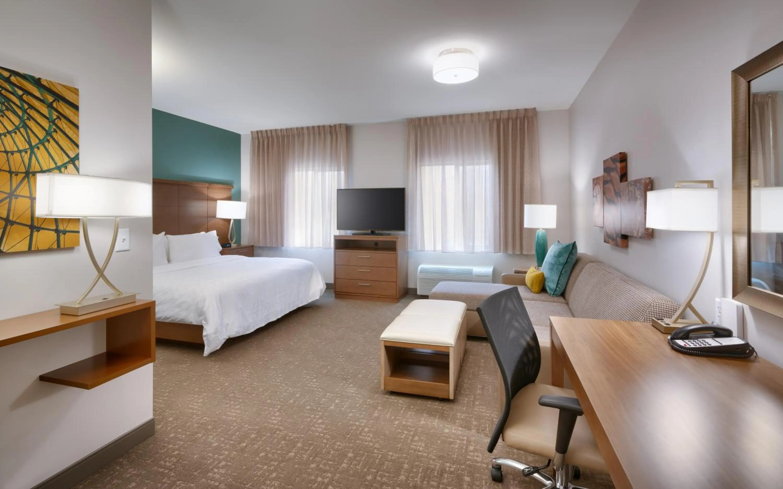 Bedroom, Bed in Staybridge Suites - Lehi - Traverse Ridge Center by IHG