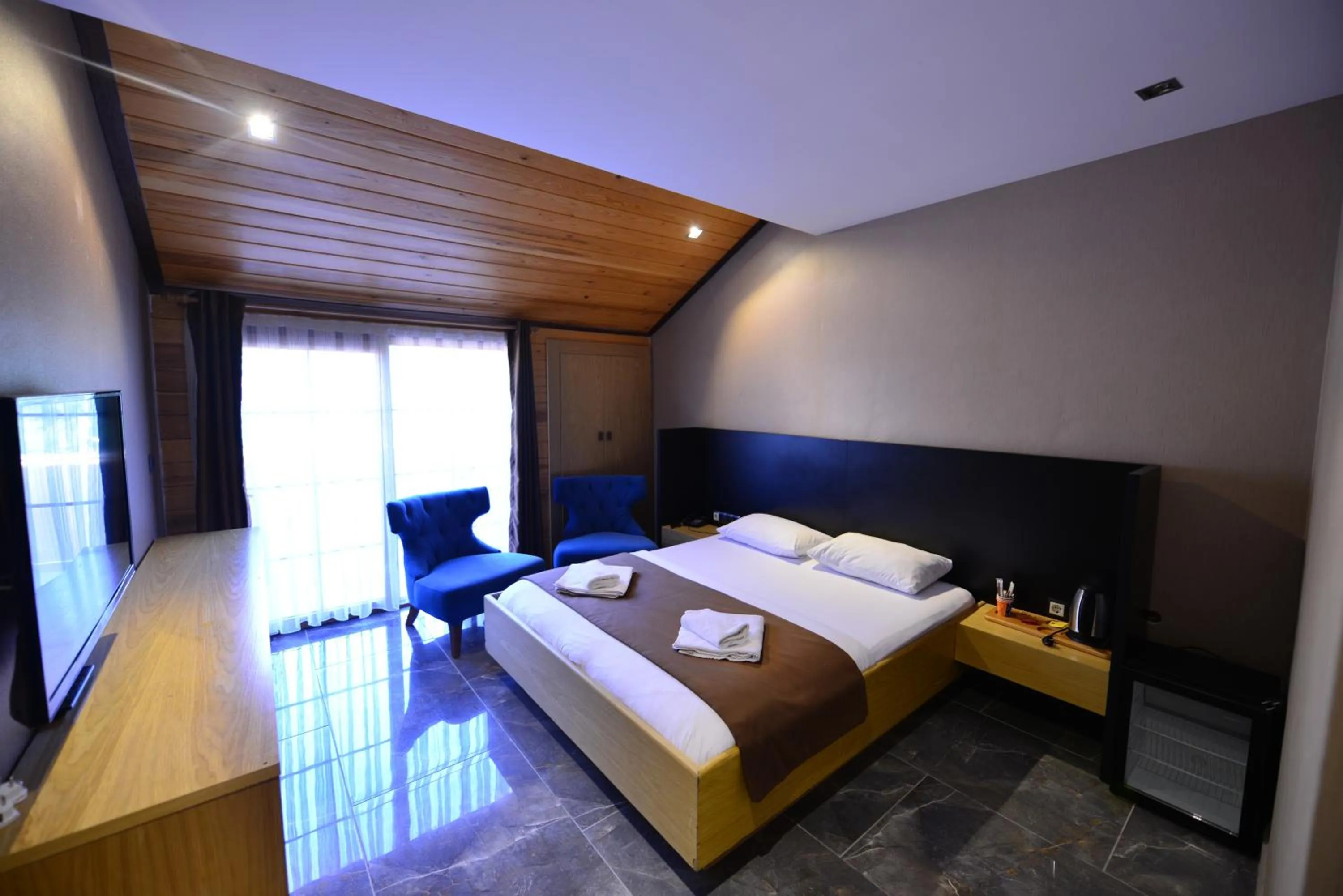 Bed in Inanlar Deluxe Hotel & Bungalow