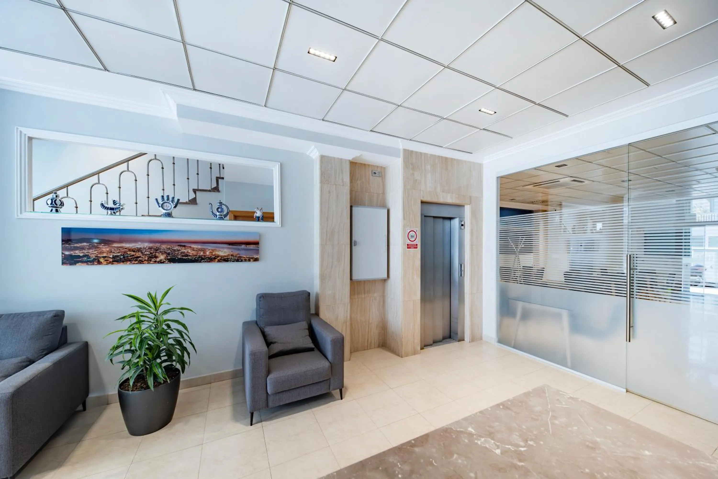 Lobby or reception in Hotel Pantón