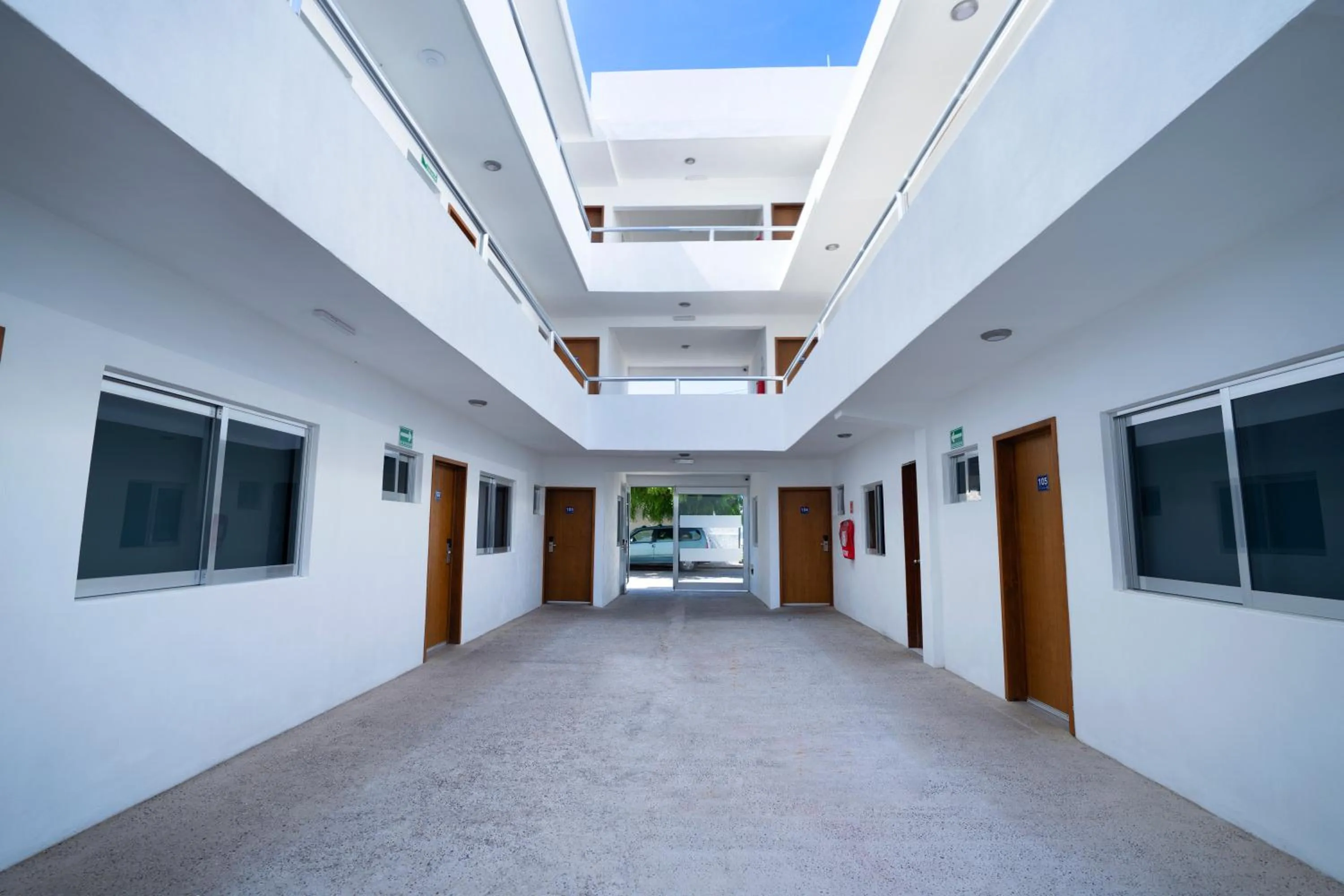 Bird's eye view in Hotel Star