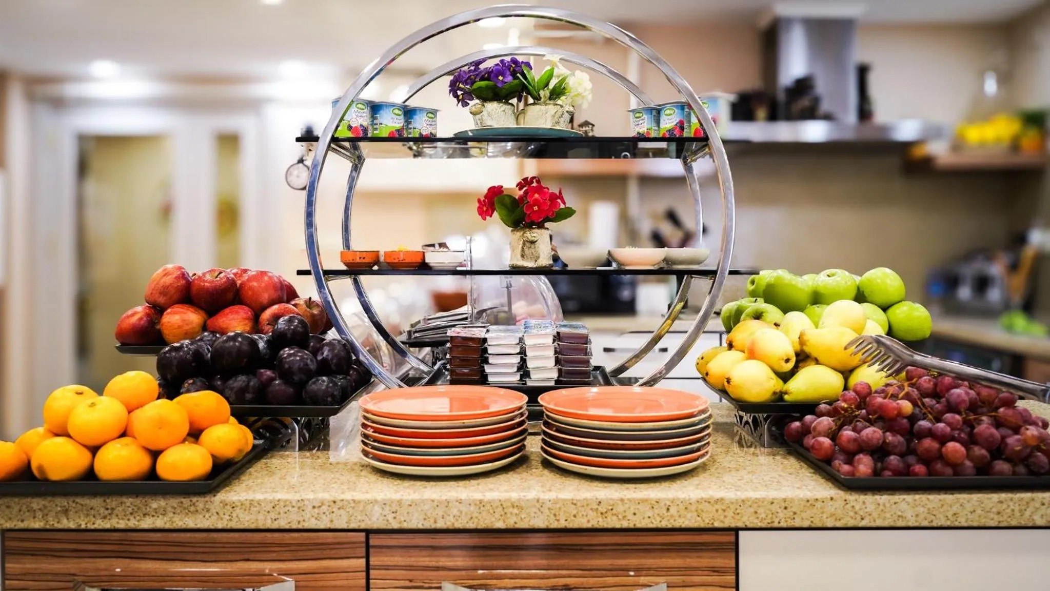 Buffet breakfast in Tuzla Garden Hotel & Spa