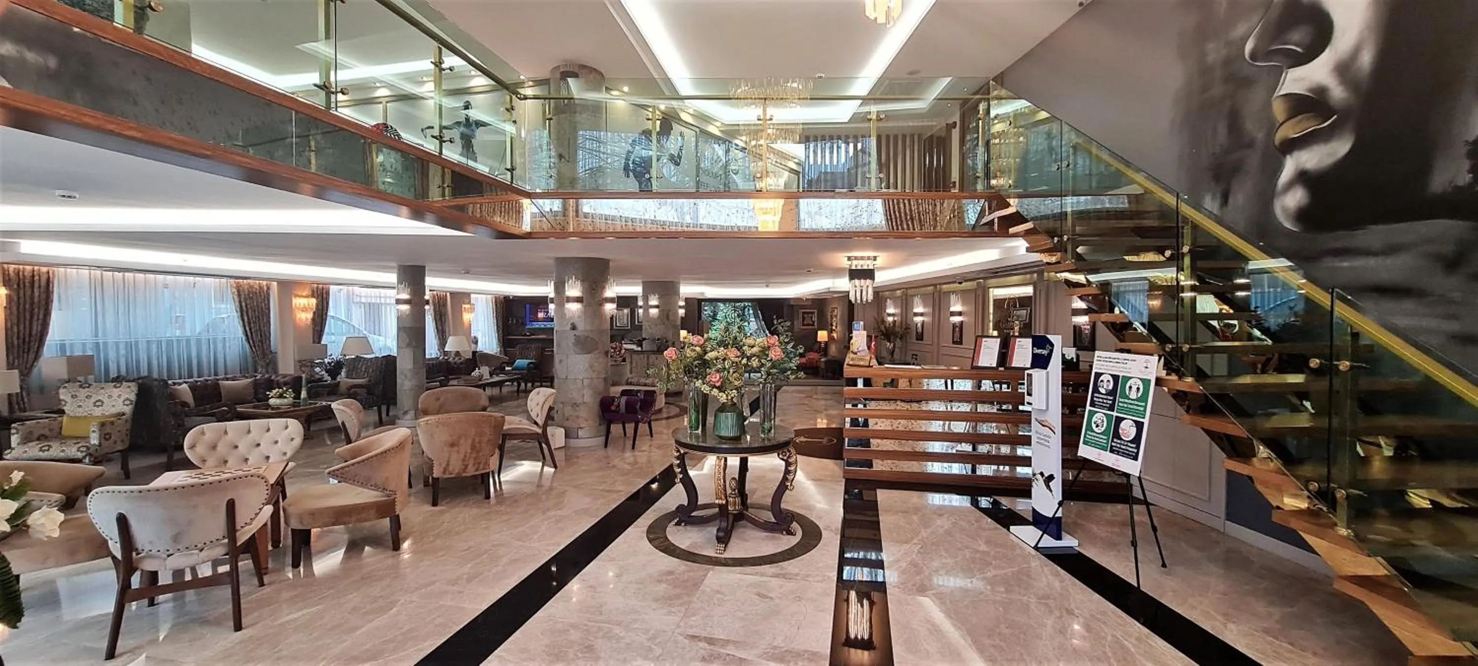 Lobby or reception in Tuzla Garden Hotel & Spa