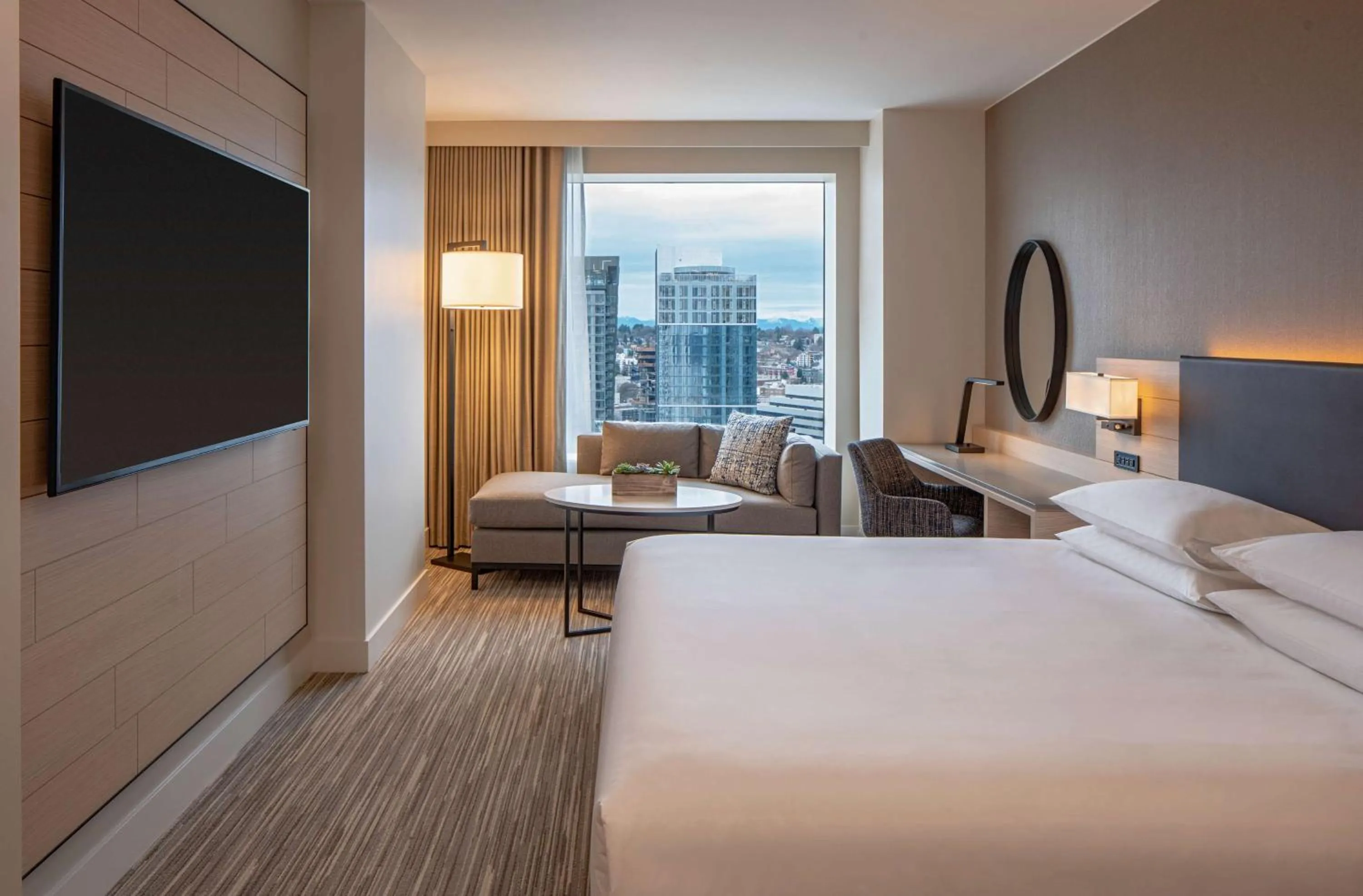 Bedroom, Bed in Hyatt Regency Seattle