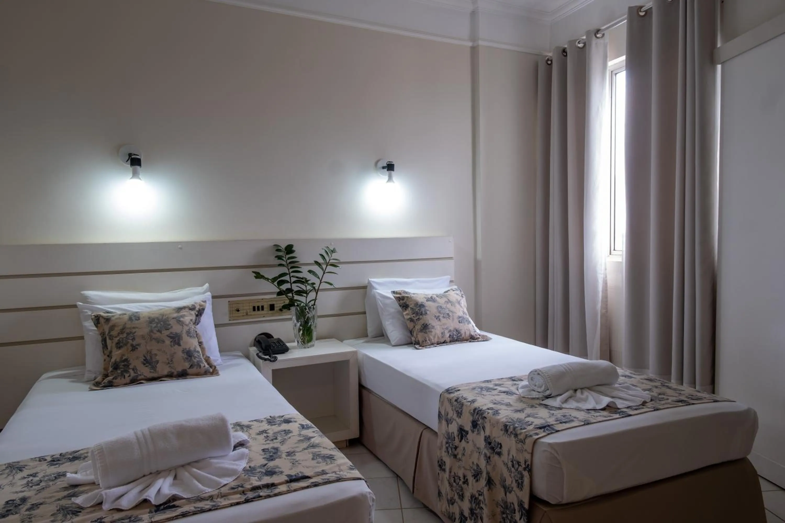 Bed in Tower Franca Hotel