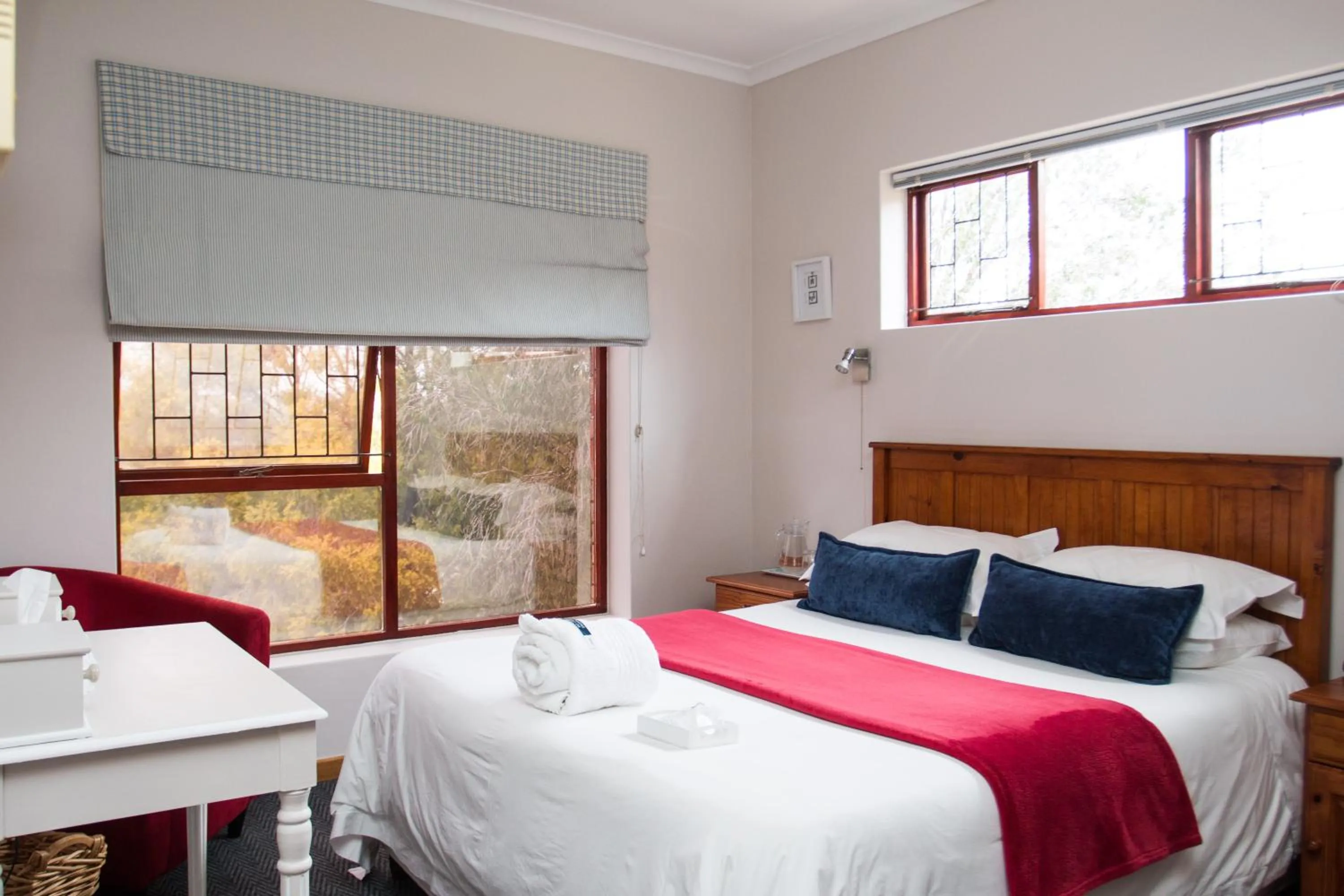 Bed in Jenny's Guest House