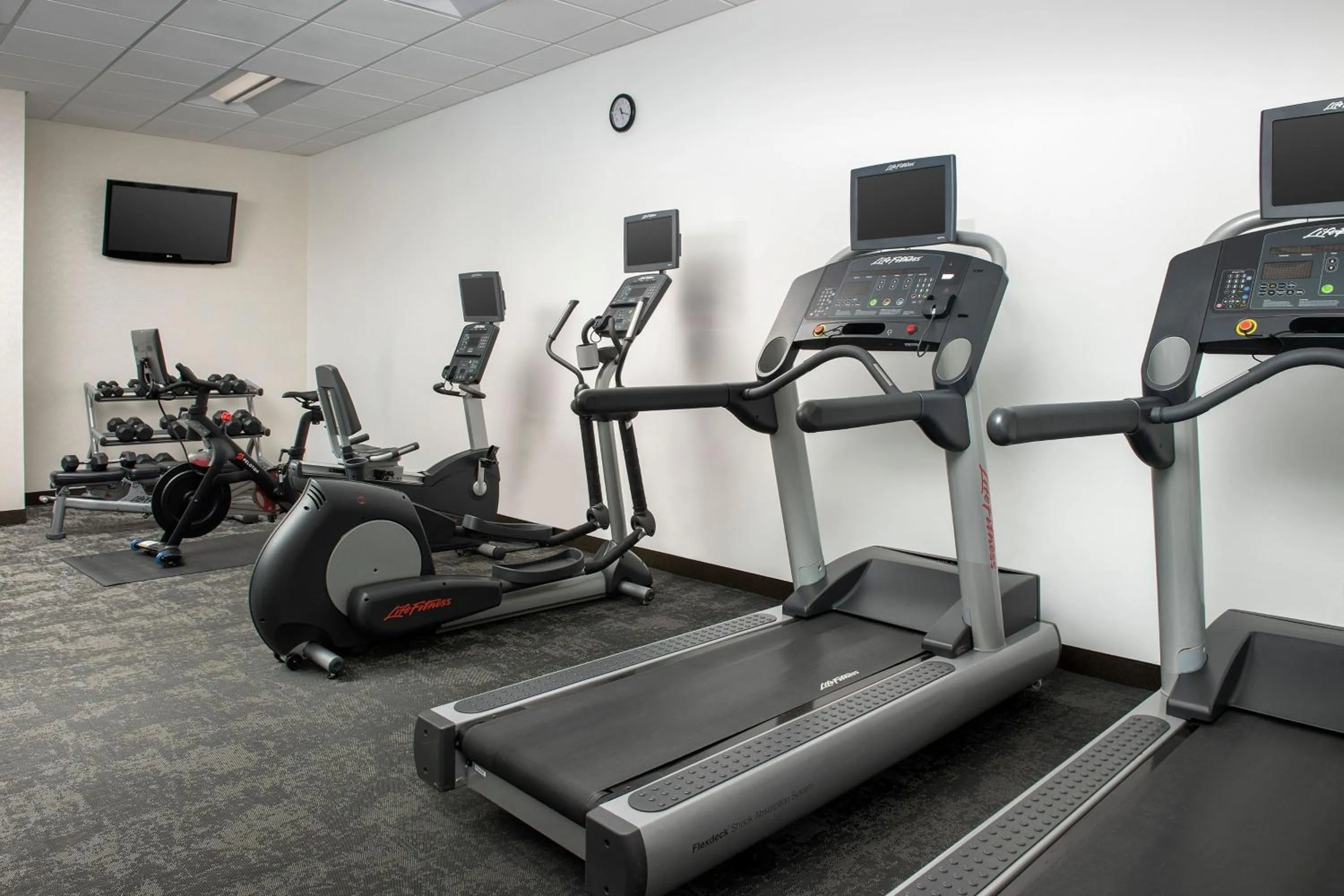 Fitness centre/facilities in SpringHill Suites by Marriott Huntsville West/Research Park