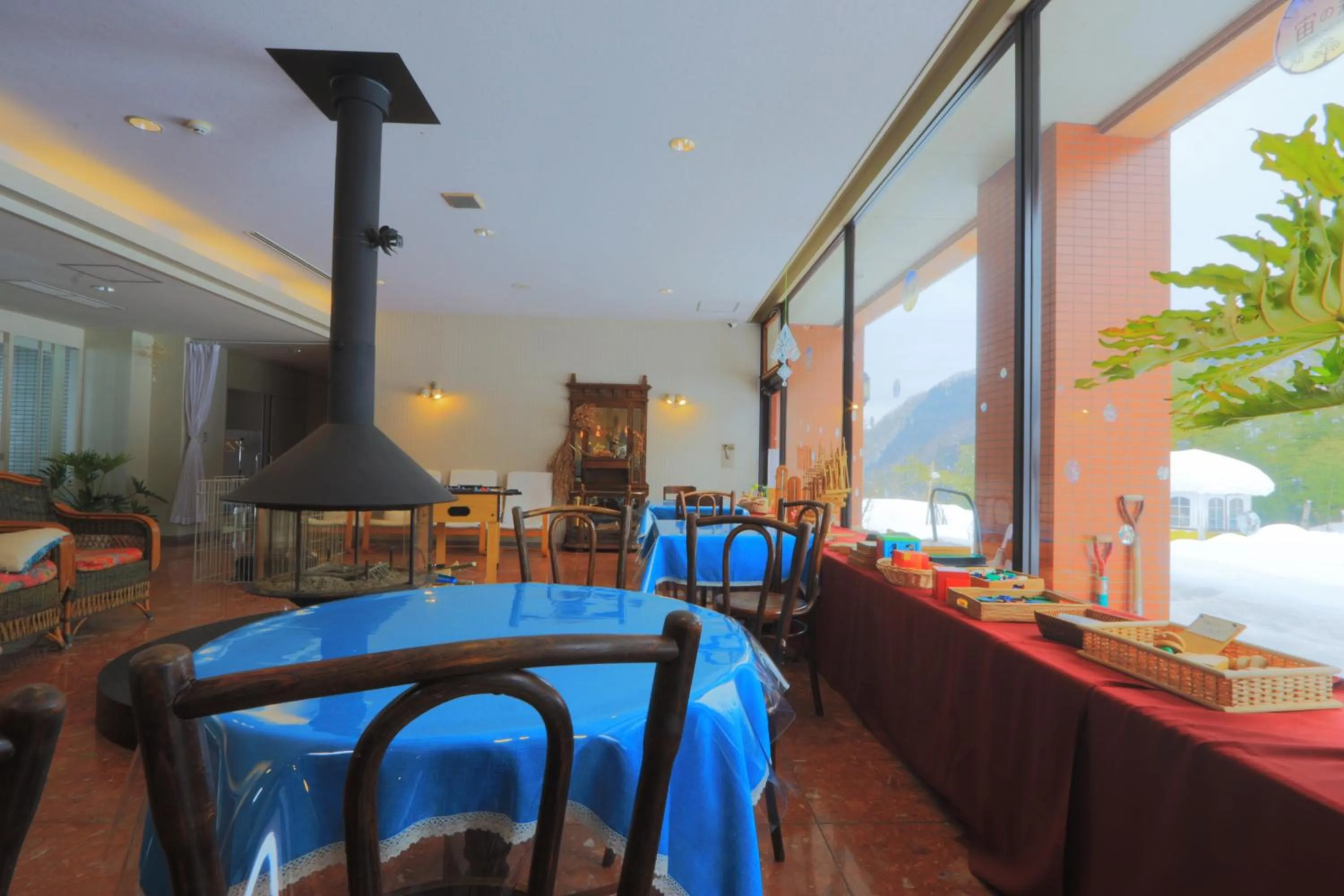 Lobby or reception in Sora no Mori Hotel Hanagori