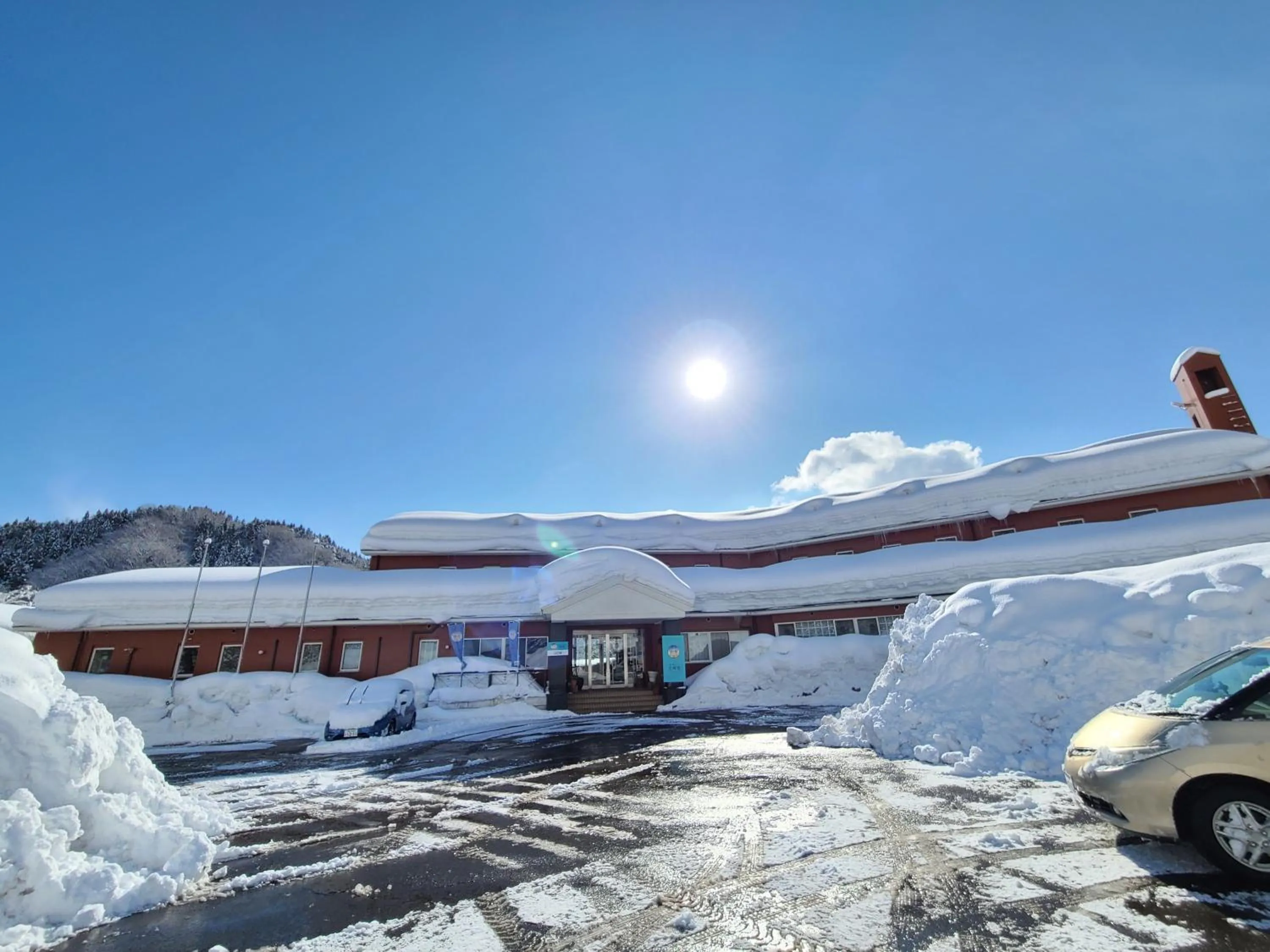 Property building in Sora no Mori Hotel Hanagori