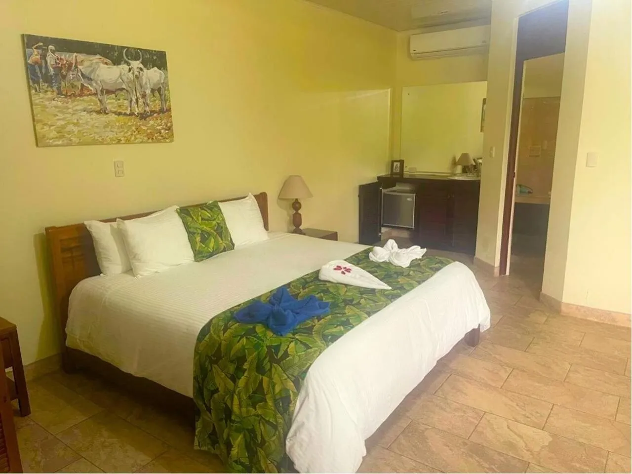 Bed in La Foresta Nature Resort