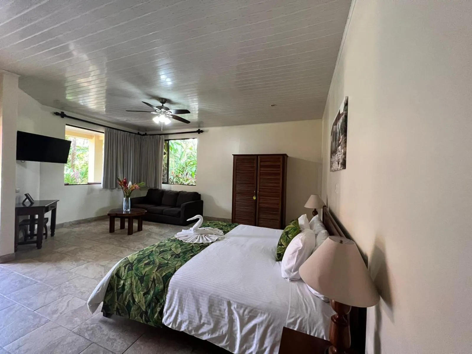 Bed in La Foresta Nature Resort