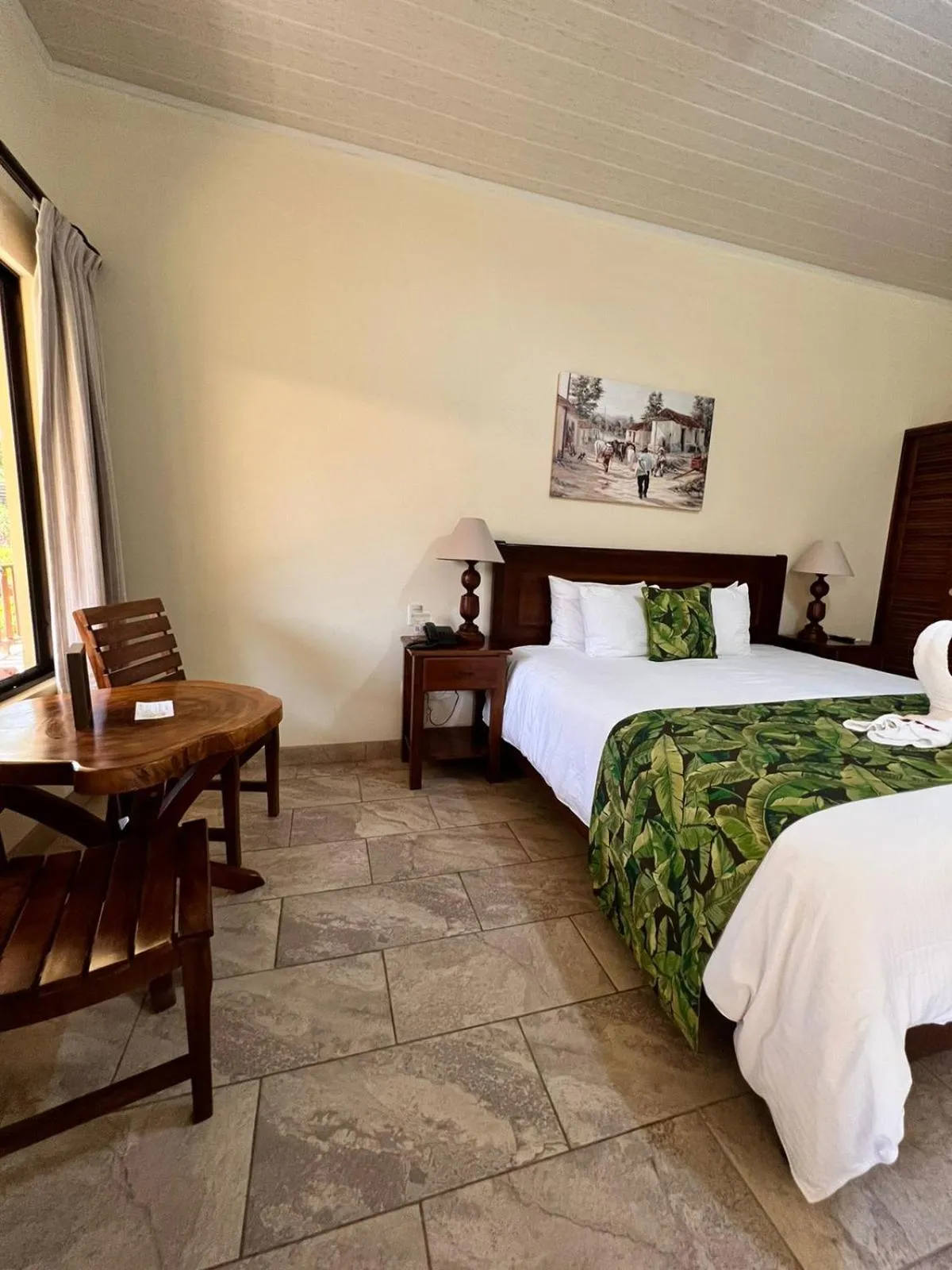 Bed in La Foresta Nature Resort