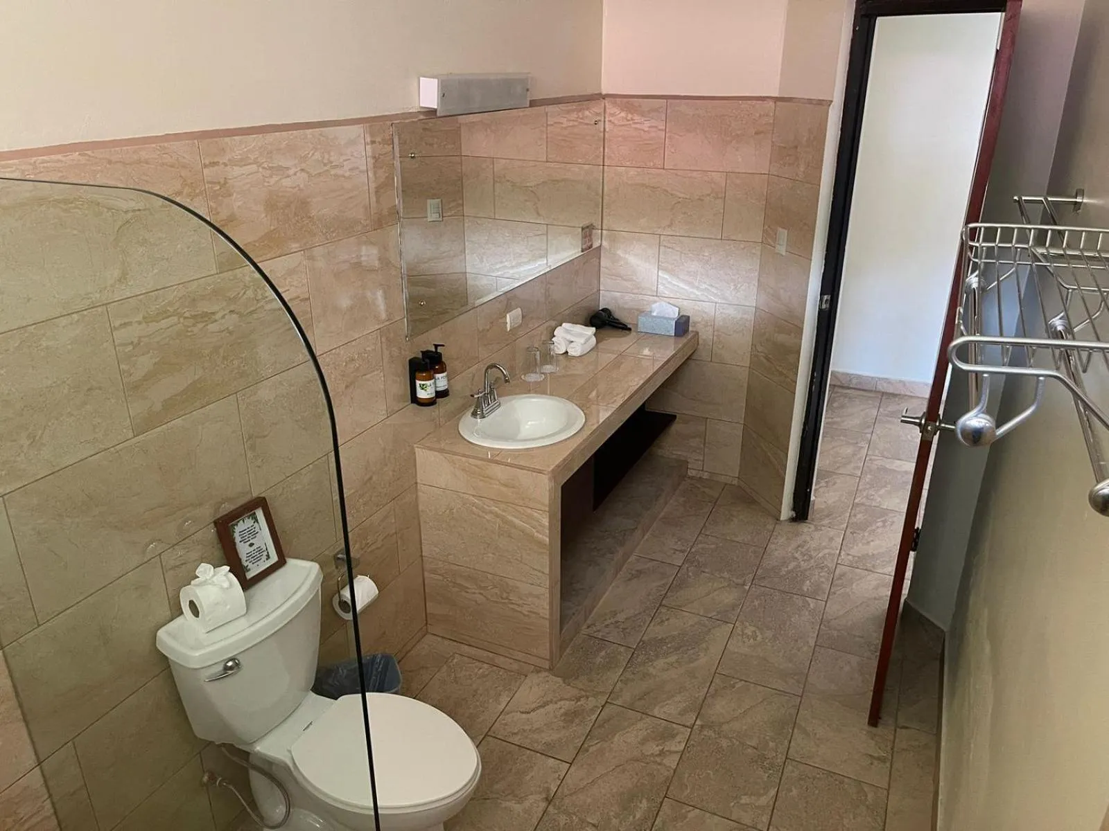 Shower in La Foresta Nature Resort