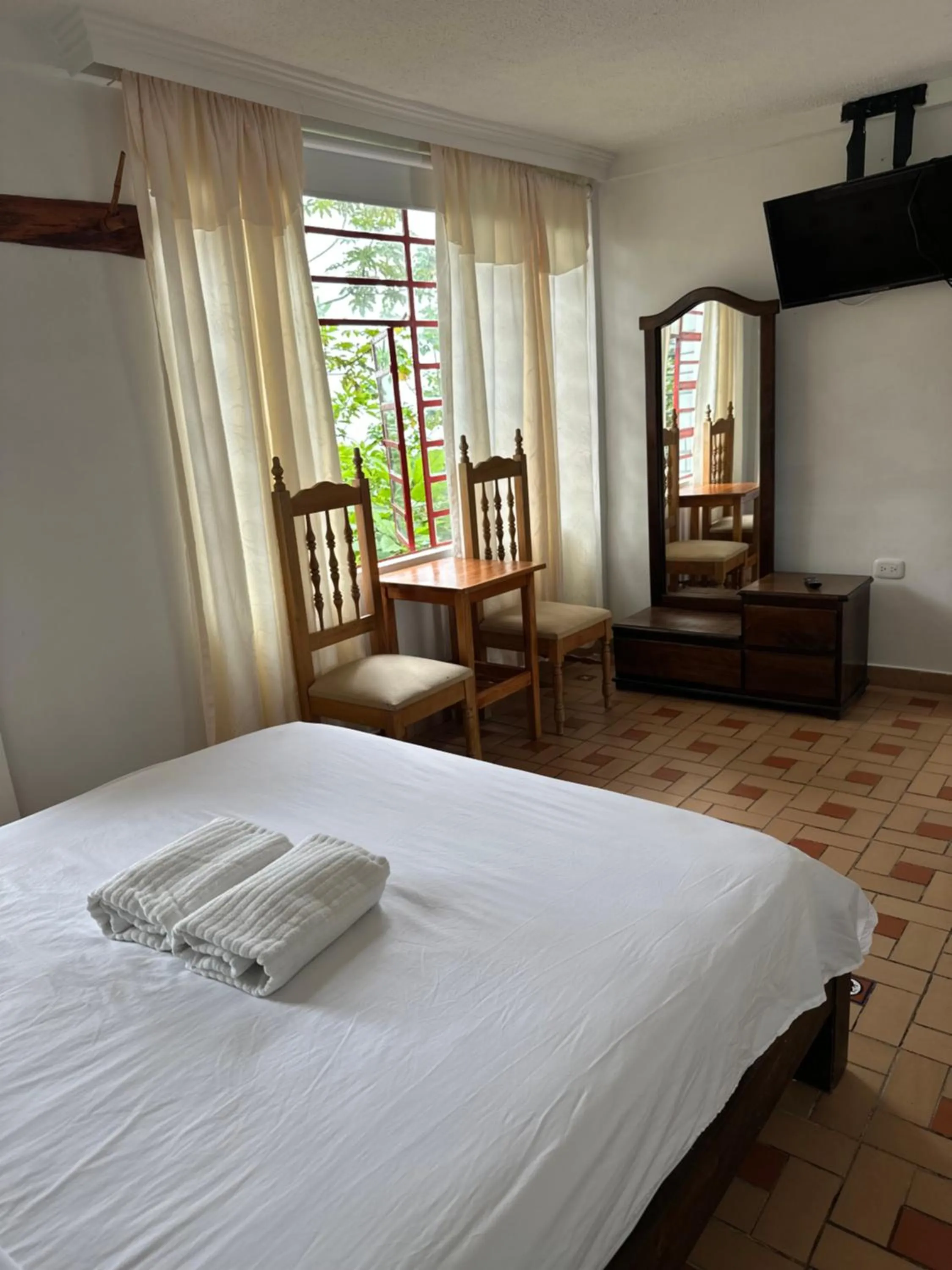 Bed in Eco Lodge La Juanita