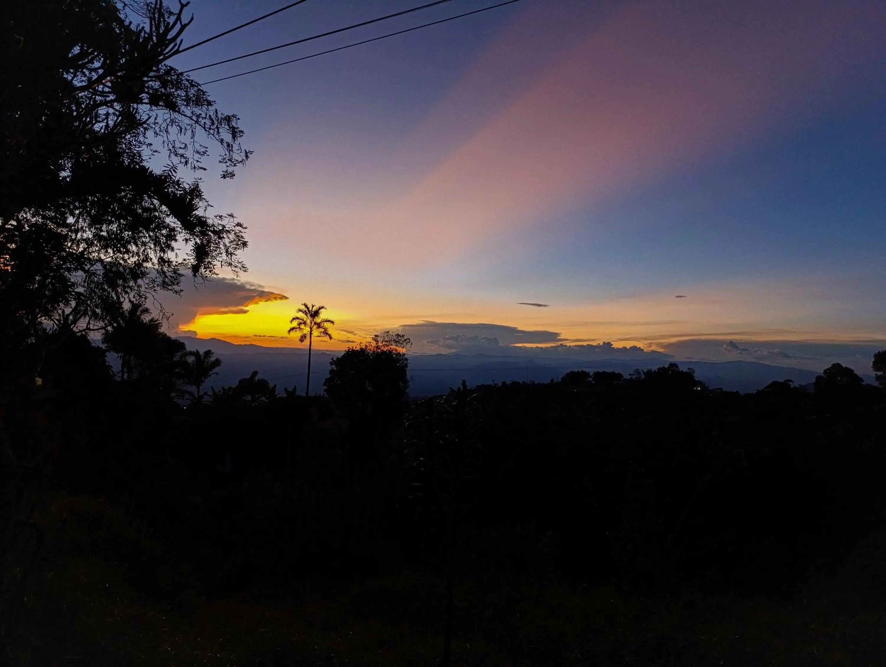 Natural landscape in Eco Lodge La Juanita