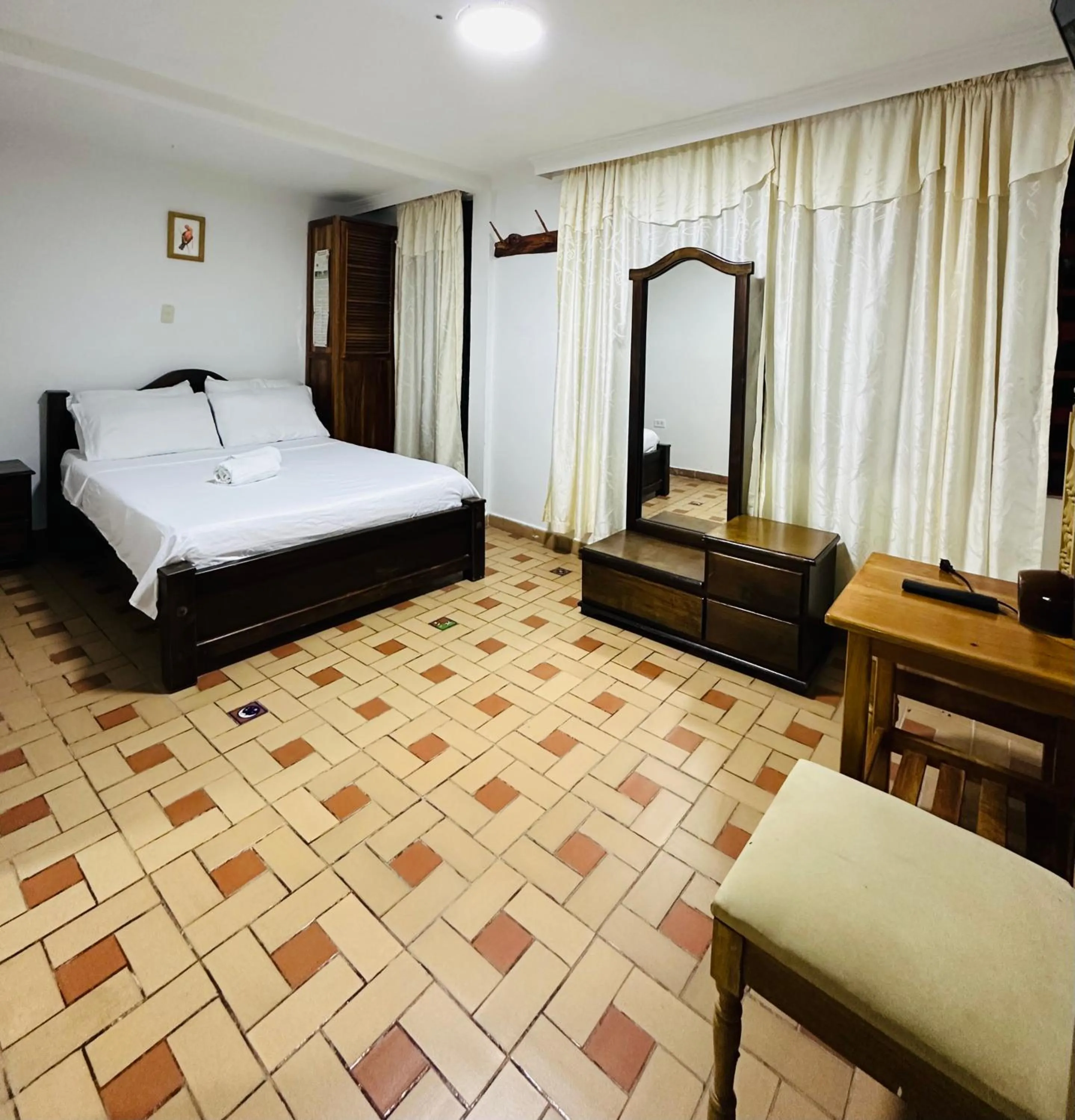 Bed in Eco Lodge La Juanita