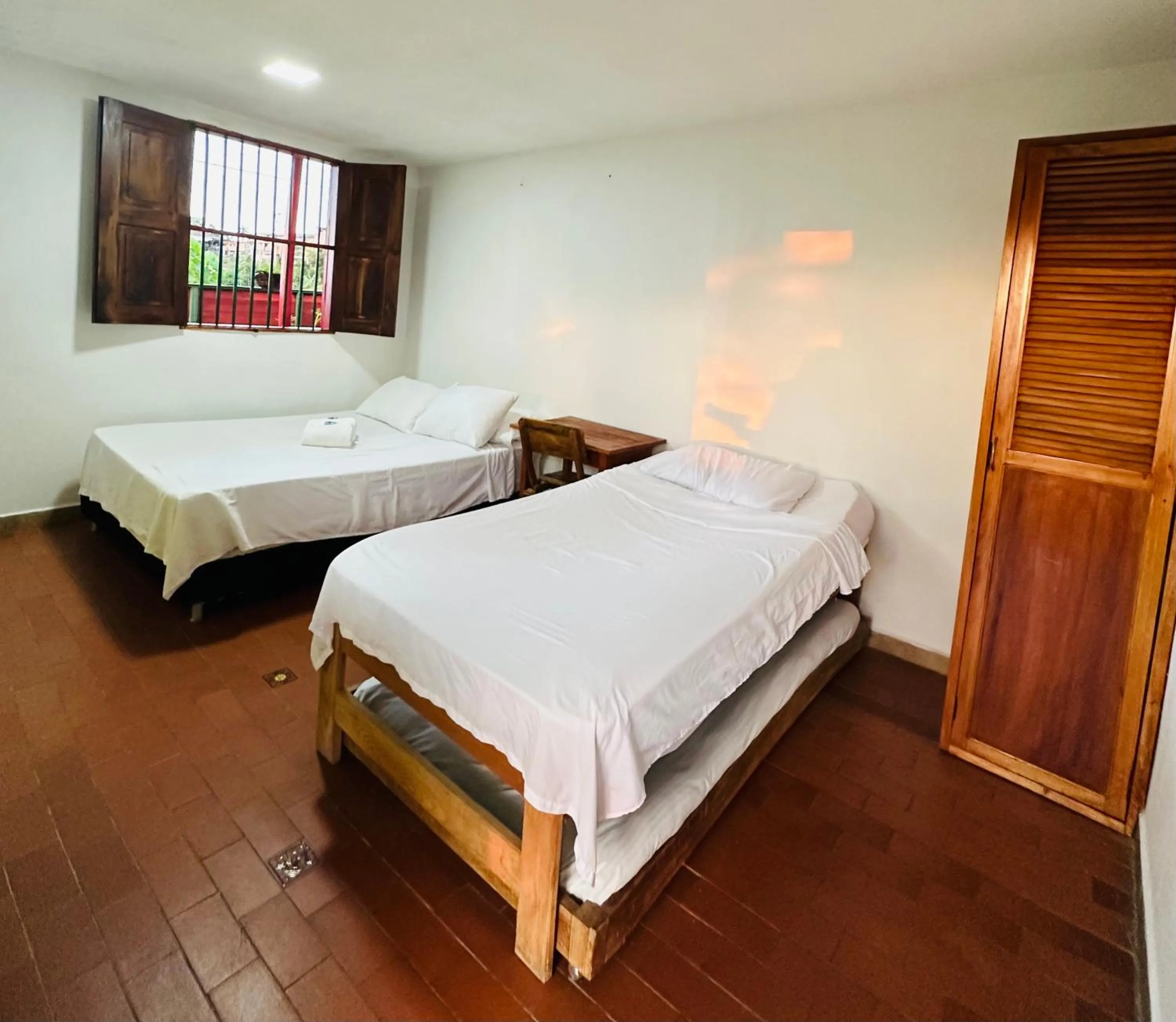 Bed in Eco Lodge La Juanita