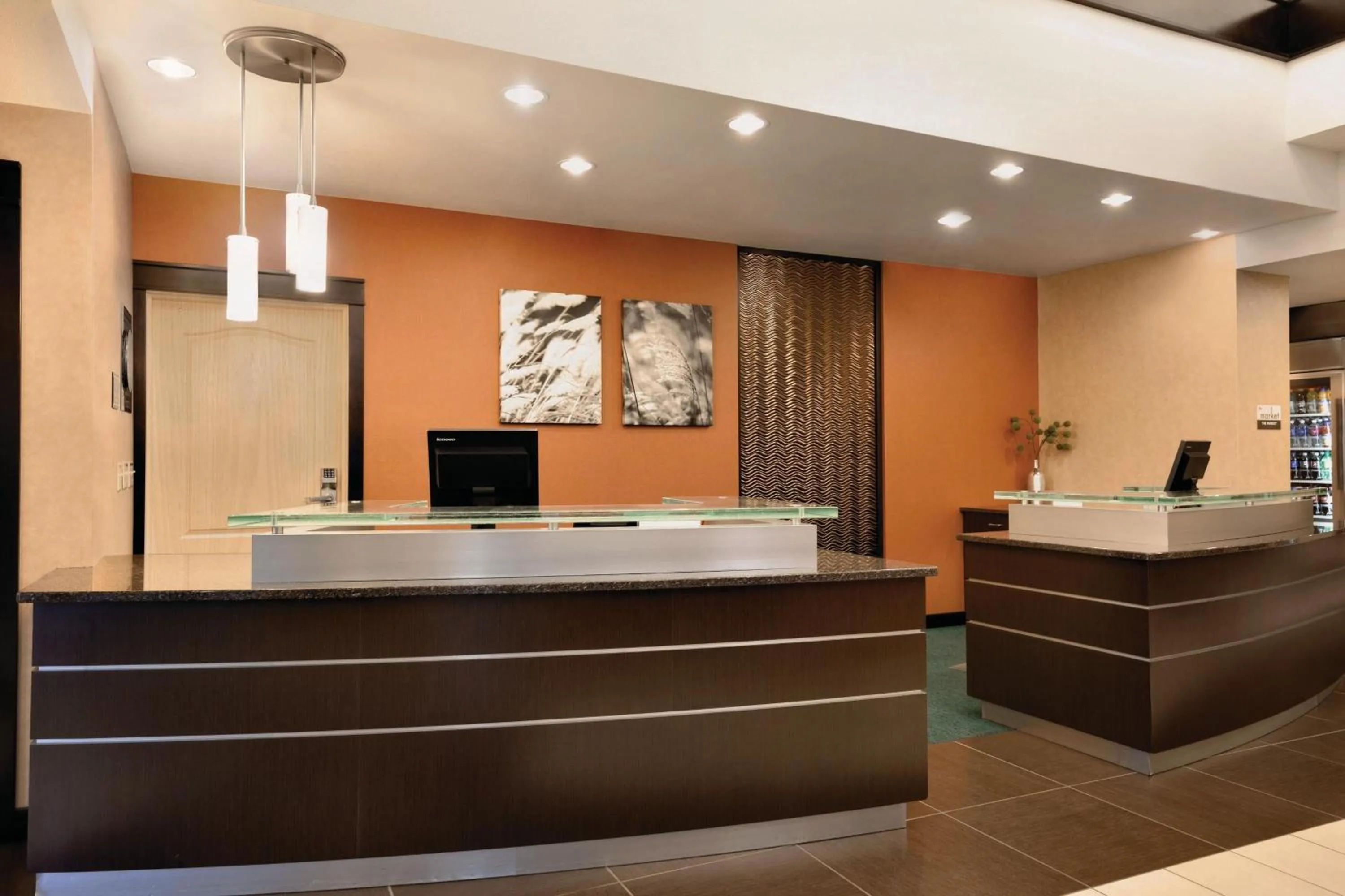 Lobby or reception in Residence Inn Bismarck North