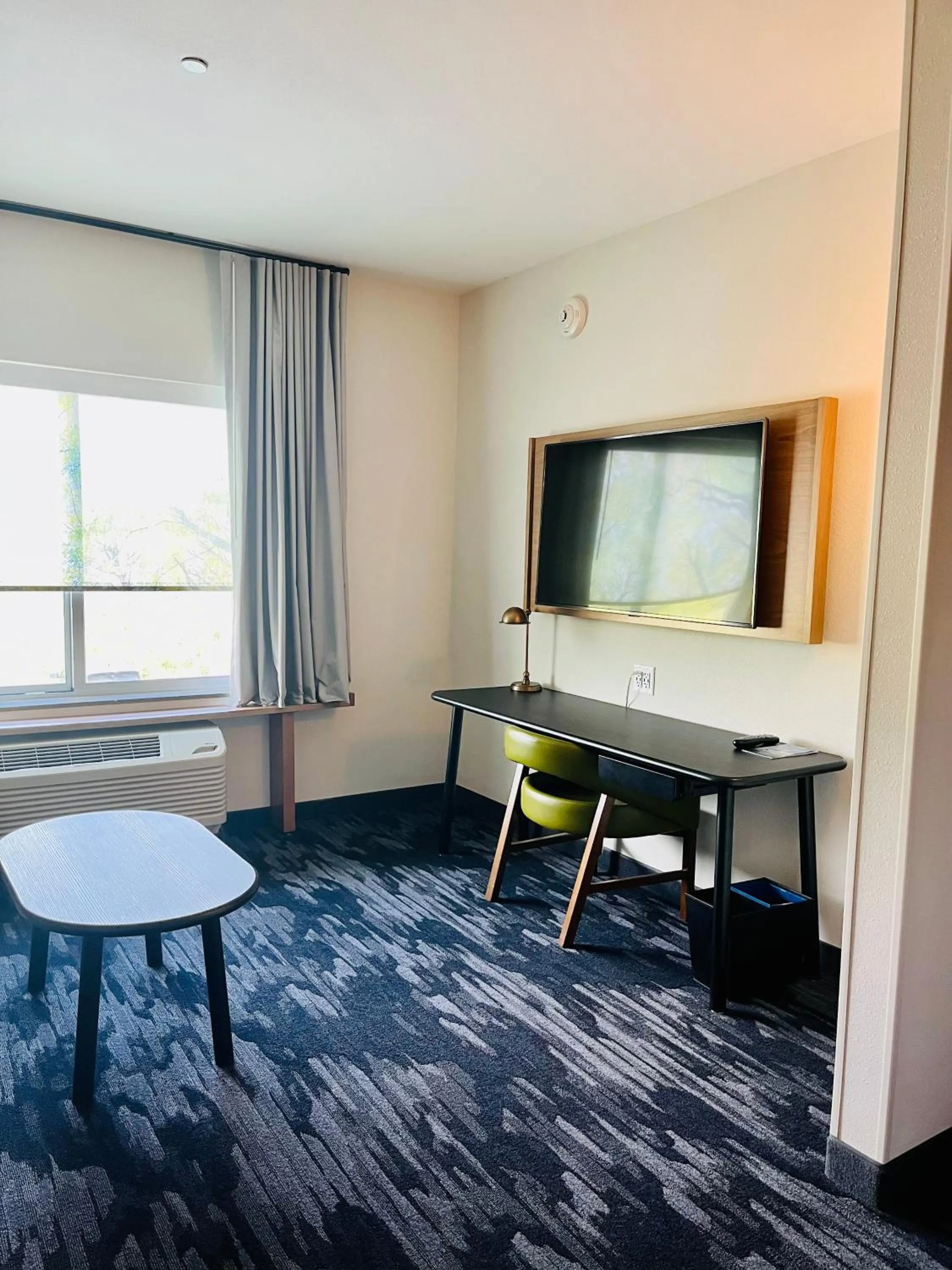TV and multimedia in Fairfield Inn & Suites by Marriott Staunton
