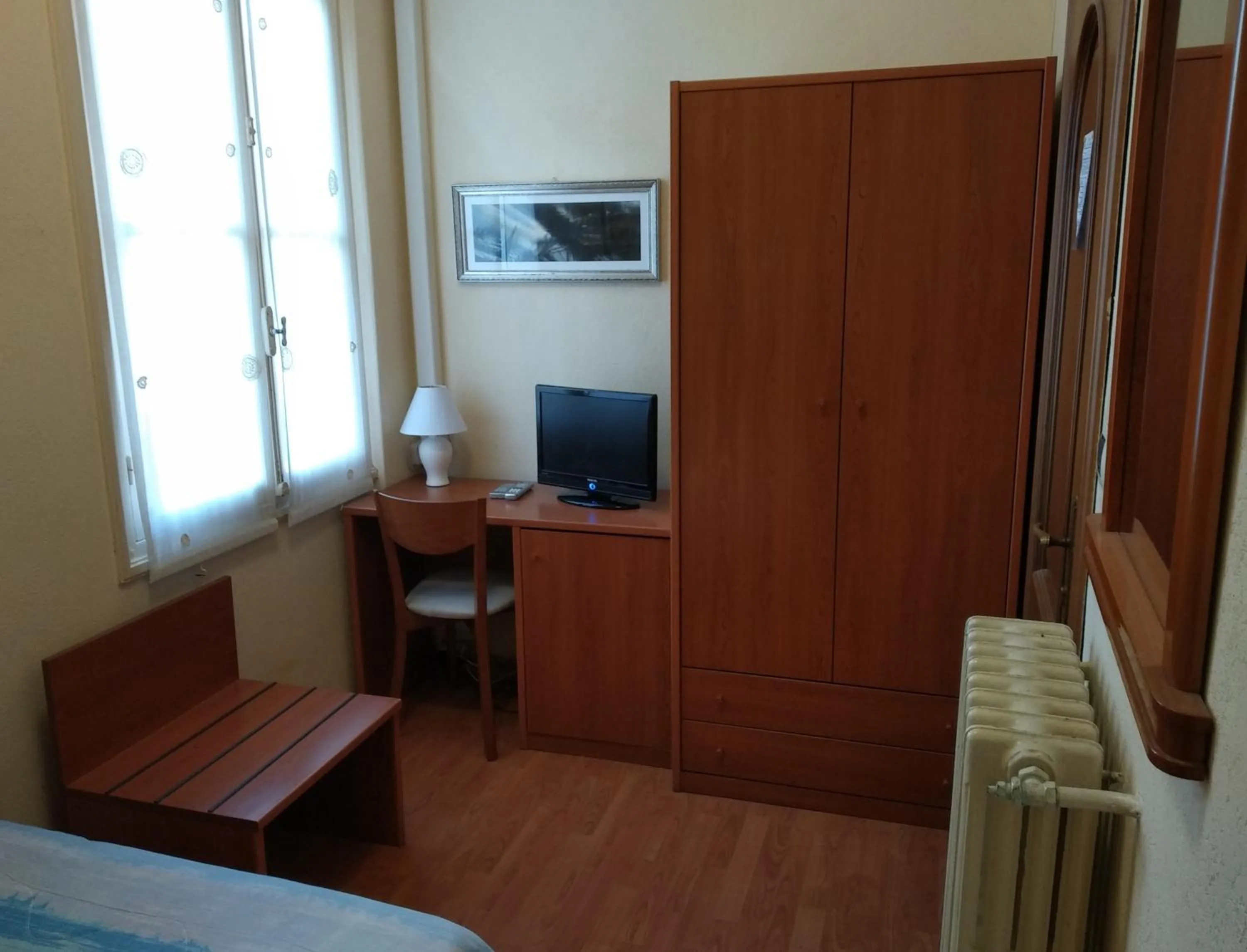 Bed in Hotel Lucciola