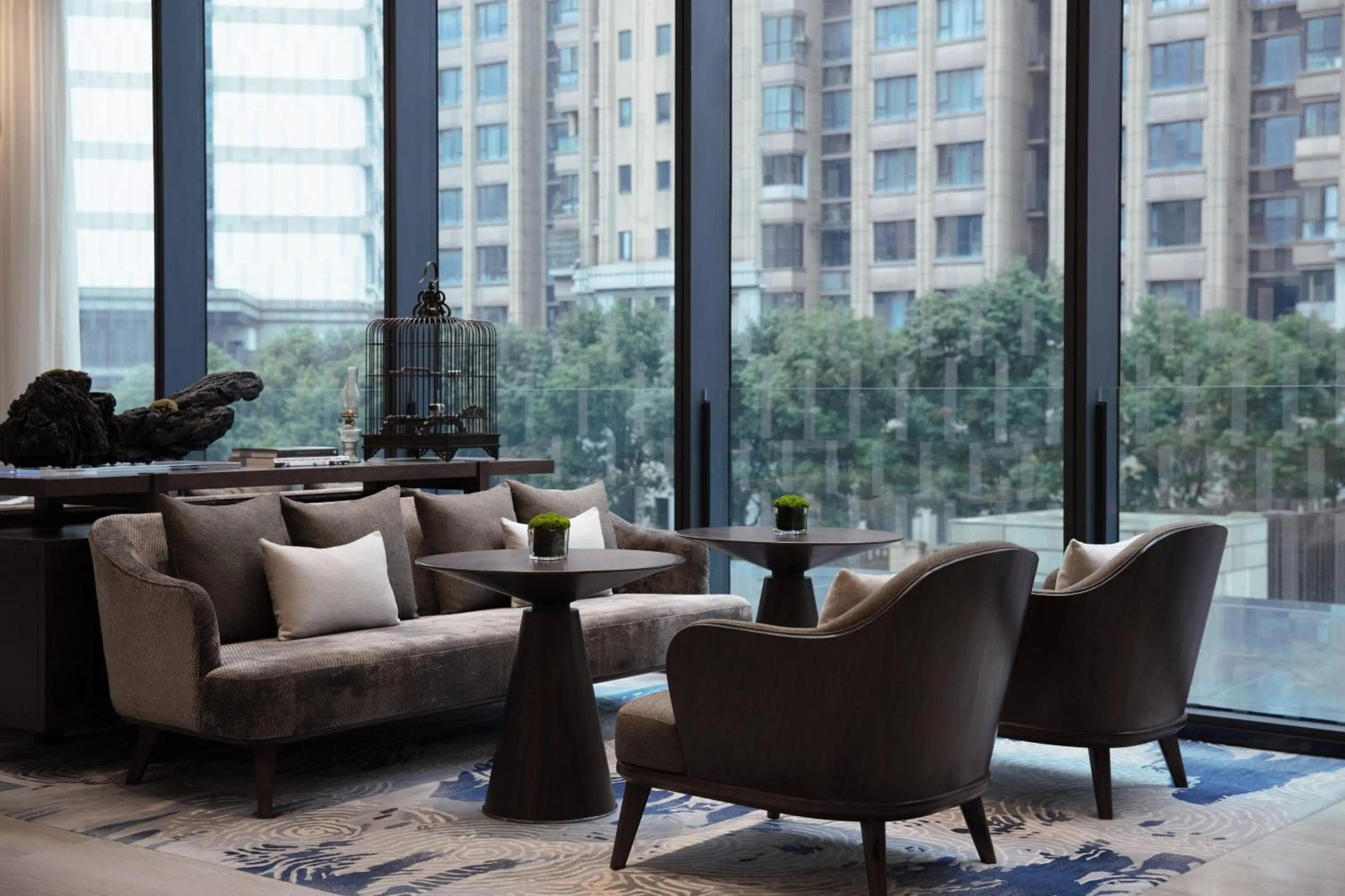 Lobby or reception in Courtyard by Marriott Suzhou Mudu