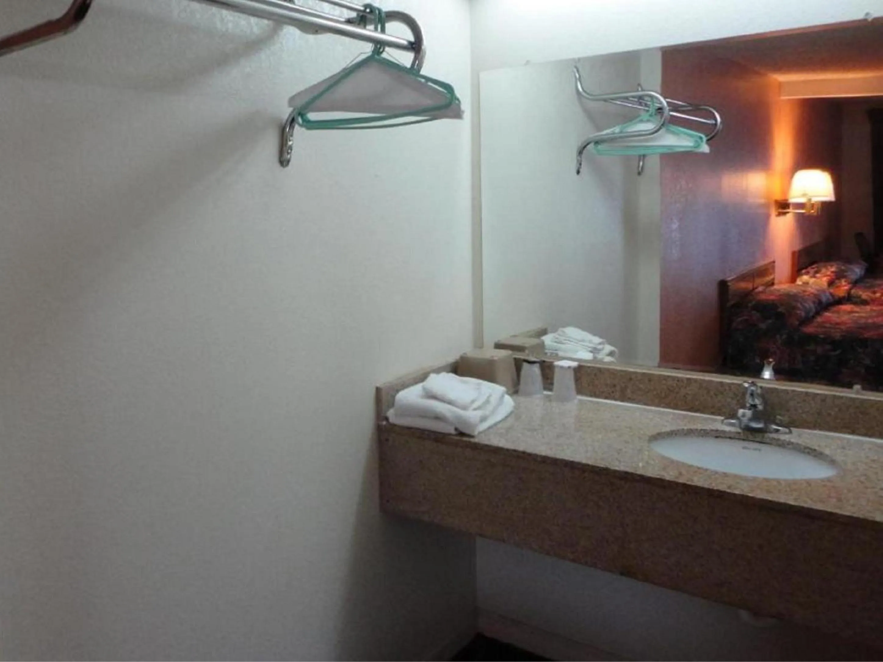 Bathroom in Budget Inn Franklinton