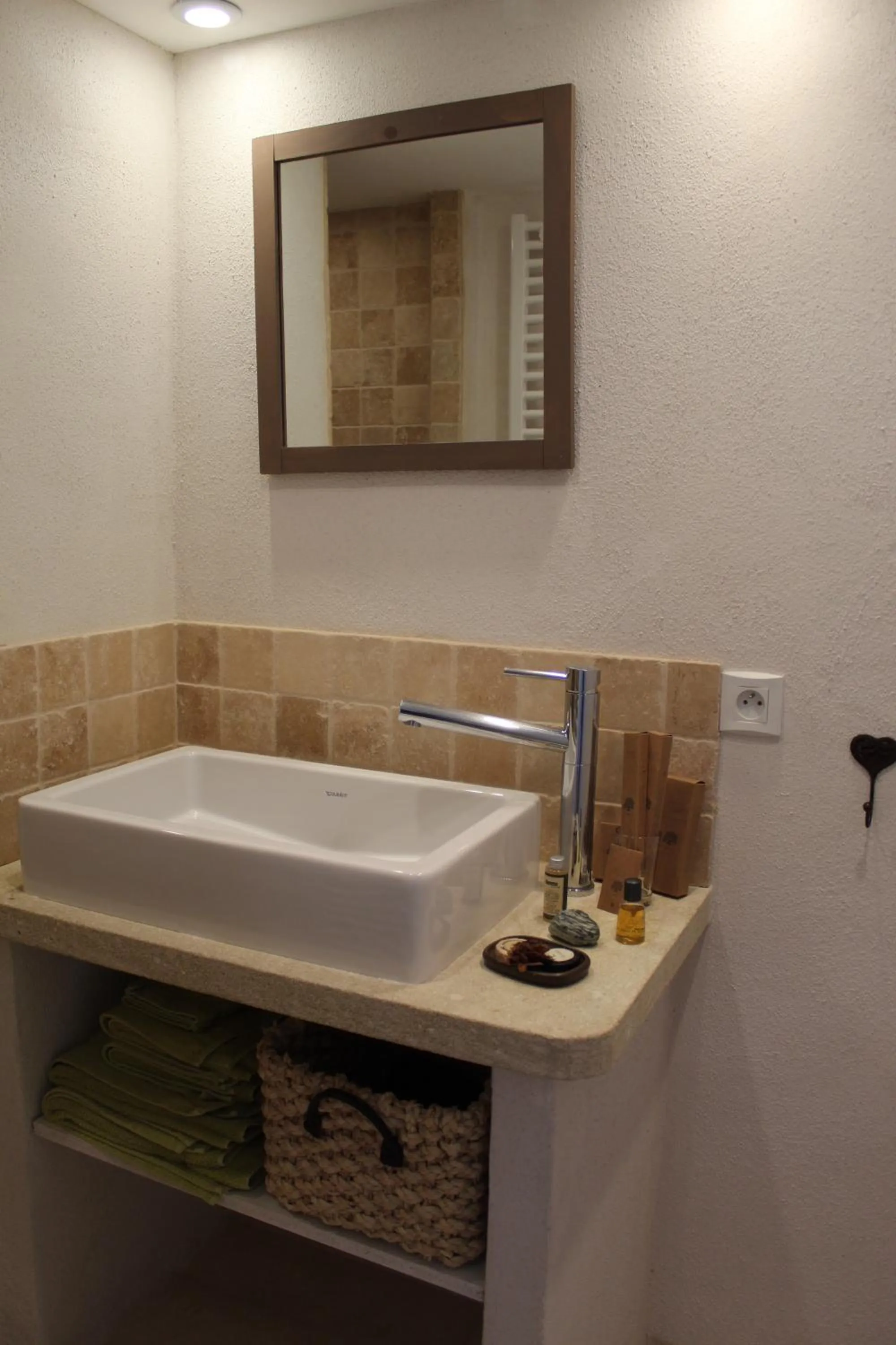 Bathroom in Les Logis de Paban