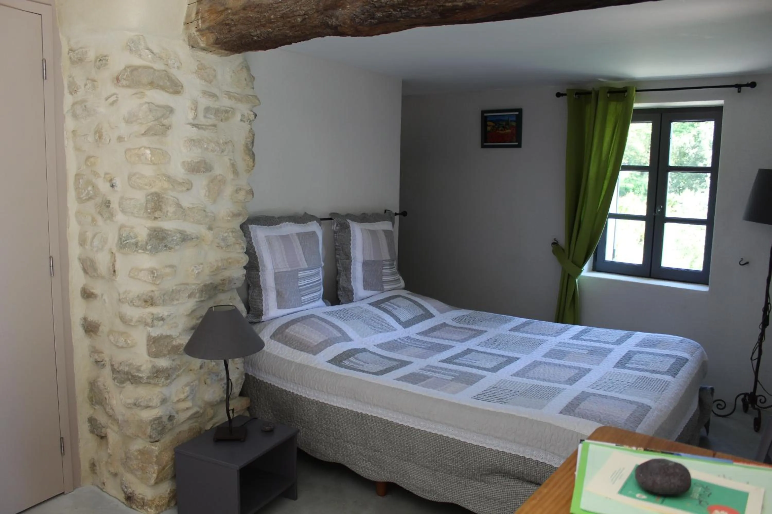 Staff, Bed in Les Logis de Paban