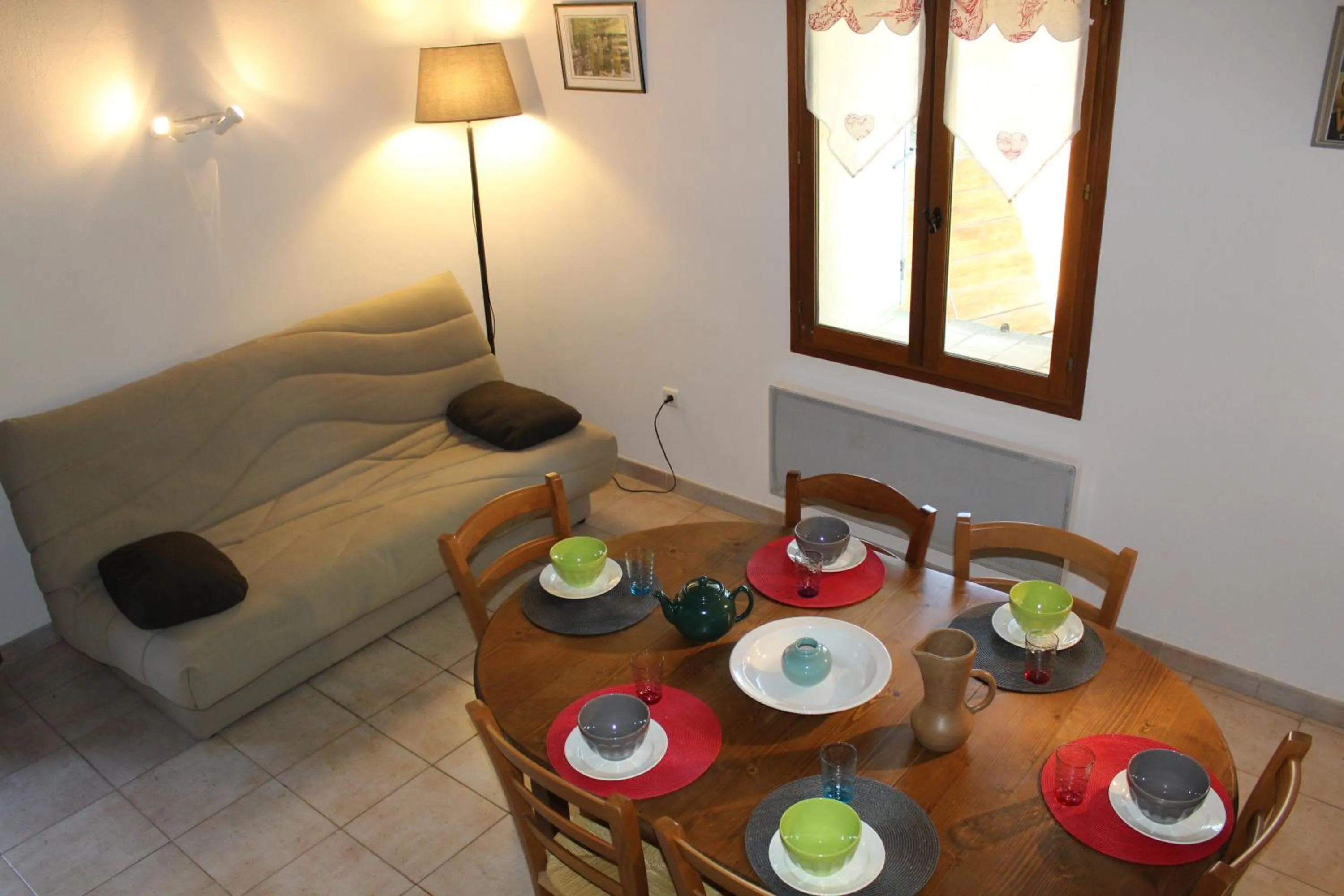 Seating area in Les Logis de Paban