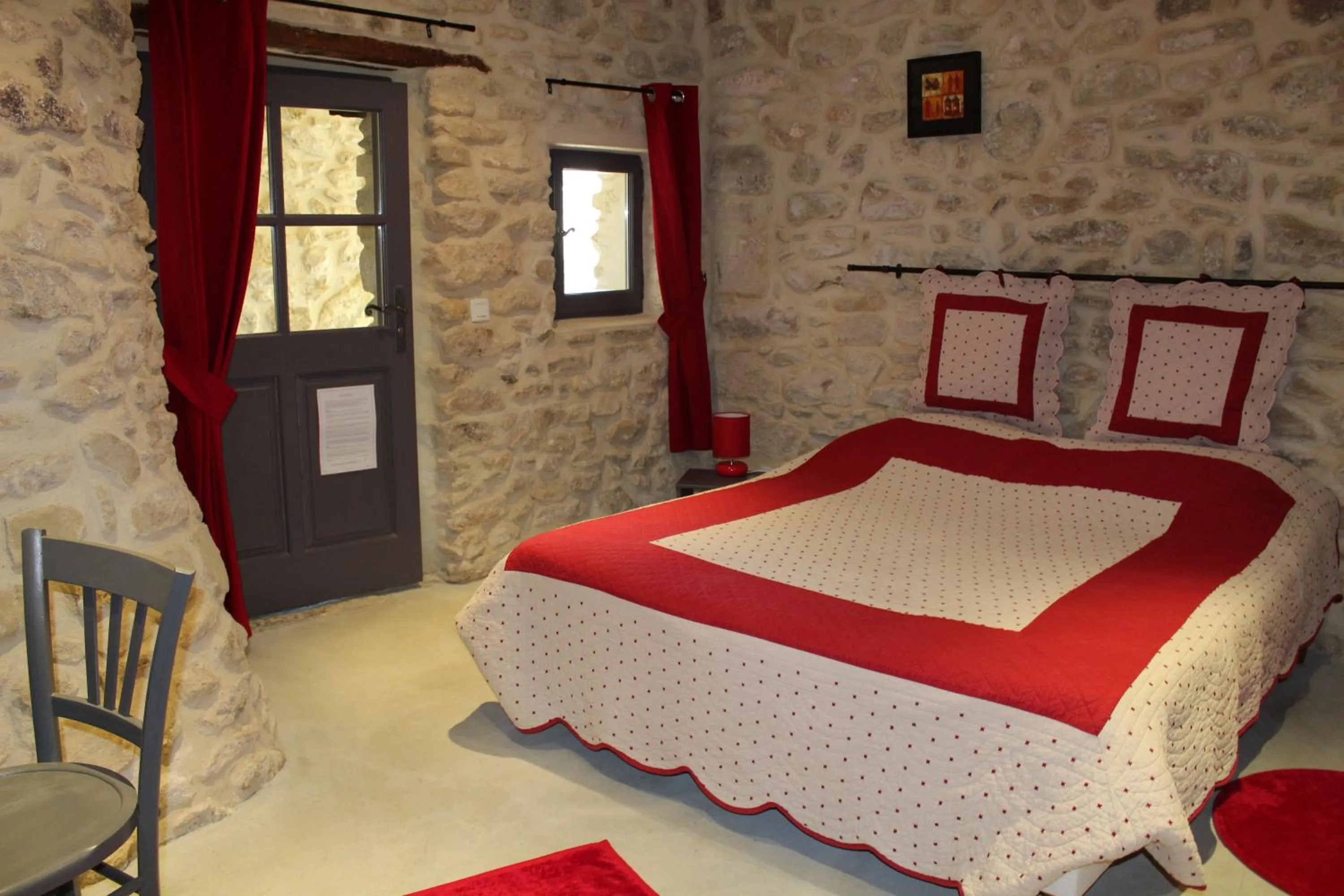 Bed in Les Logis de Paban