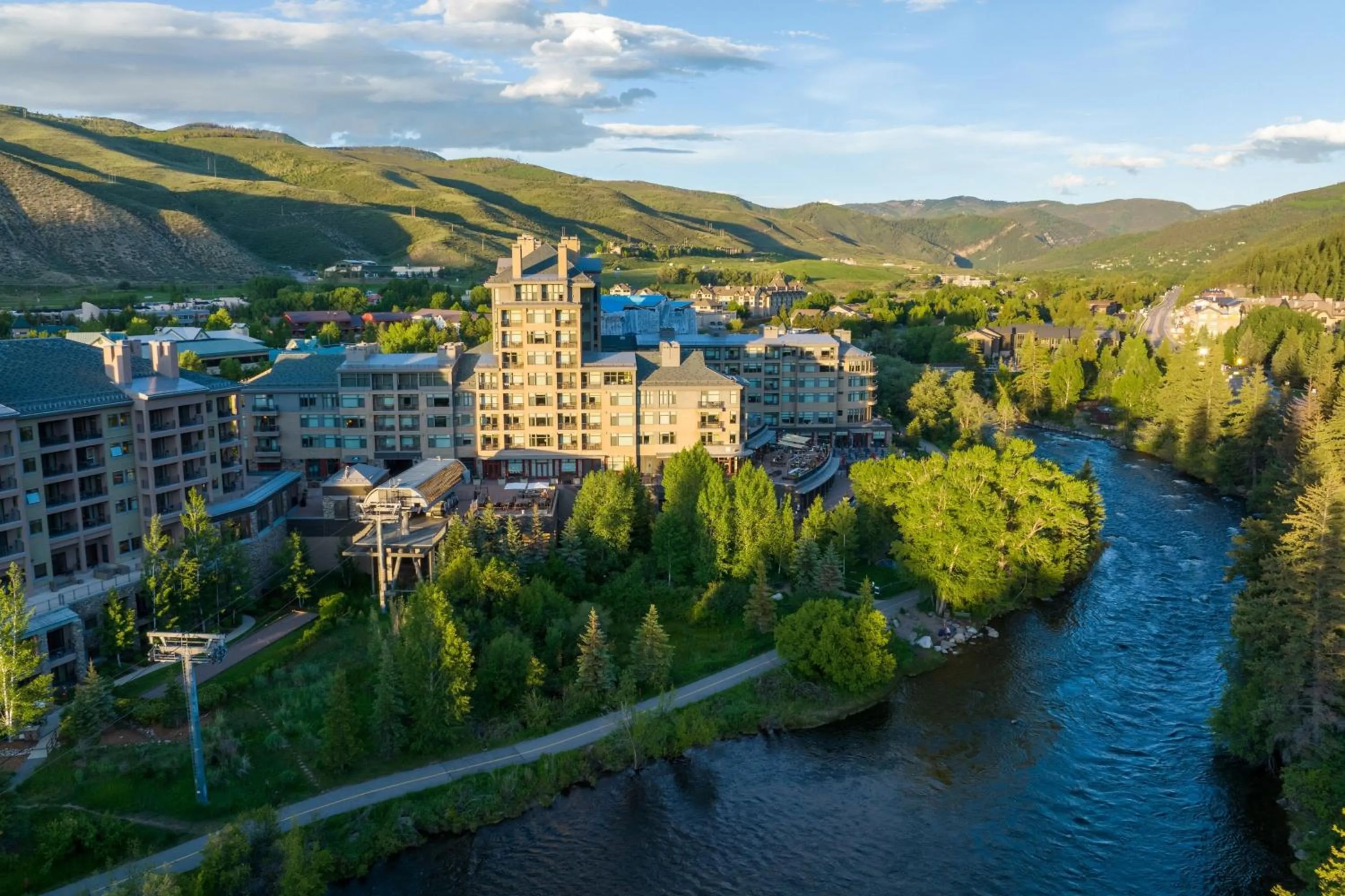Property building in The Westin Riverfront Resort & Spa, Avon, Vail Valley