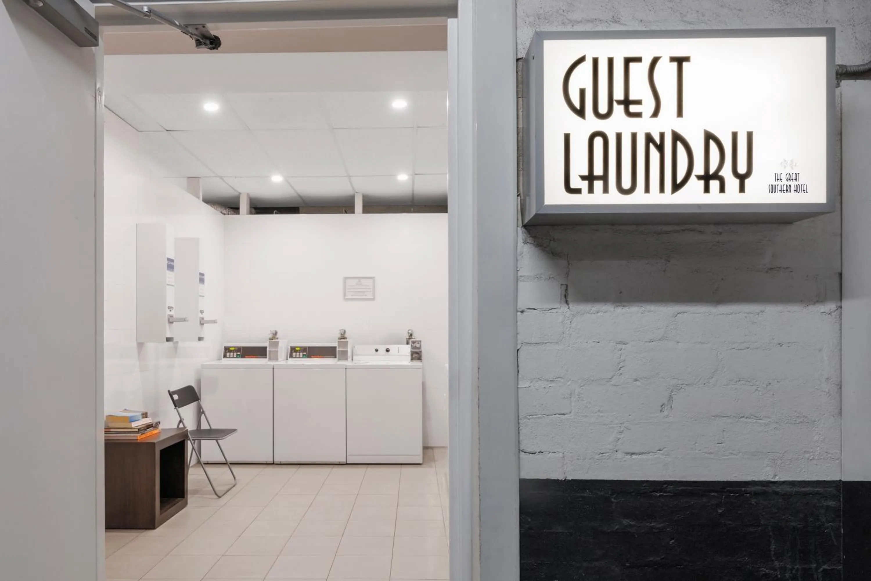 laundry in Great Southern Hotel Melbourne