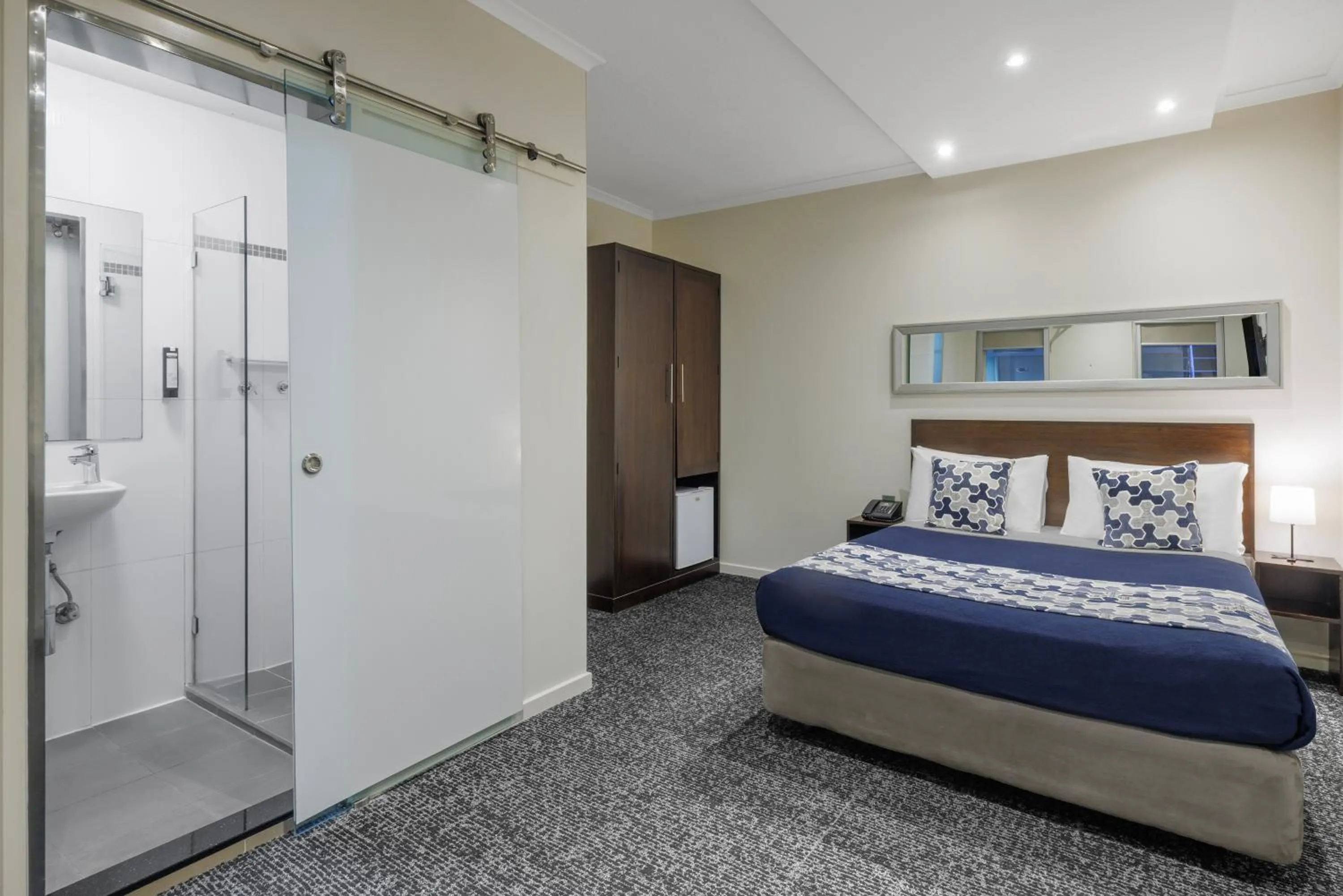 Bed in Great Southern Hotel Melbourne