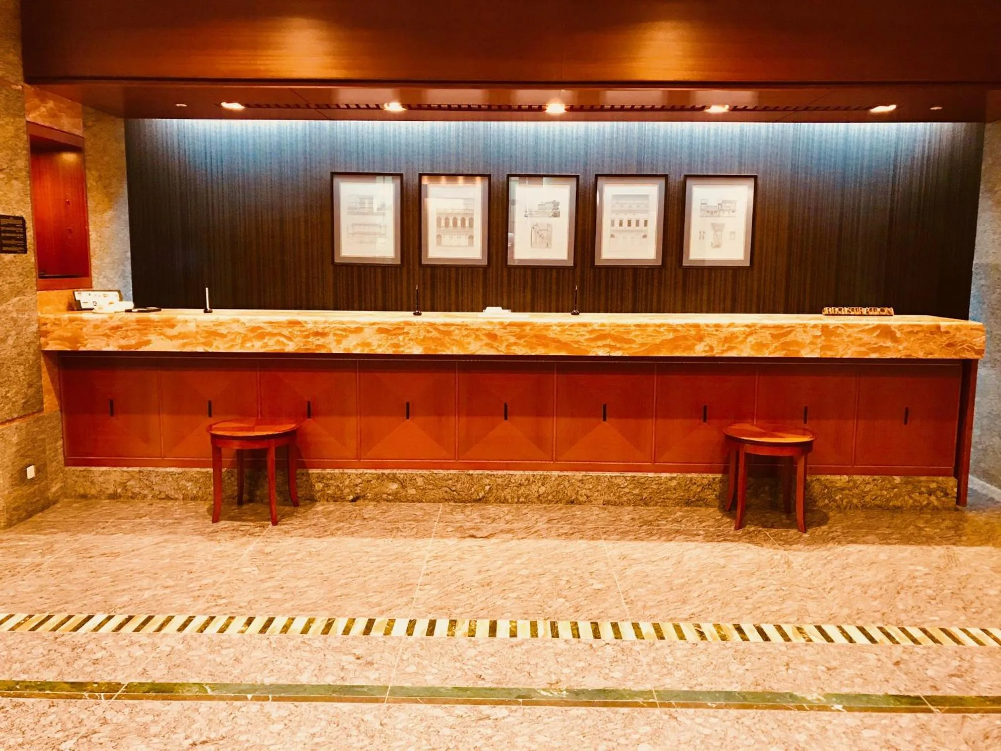 Lobby or reception in Kanazawa New Grand Hotel Premier