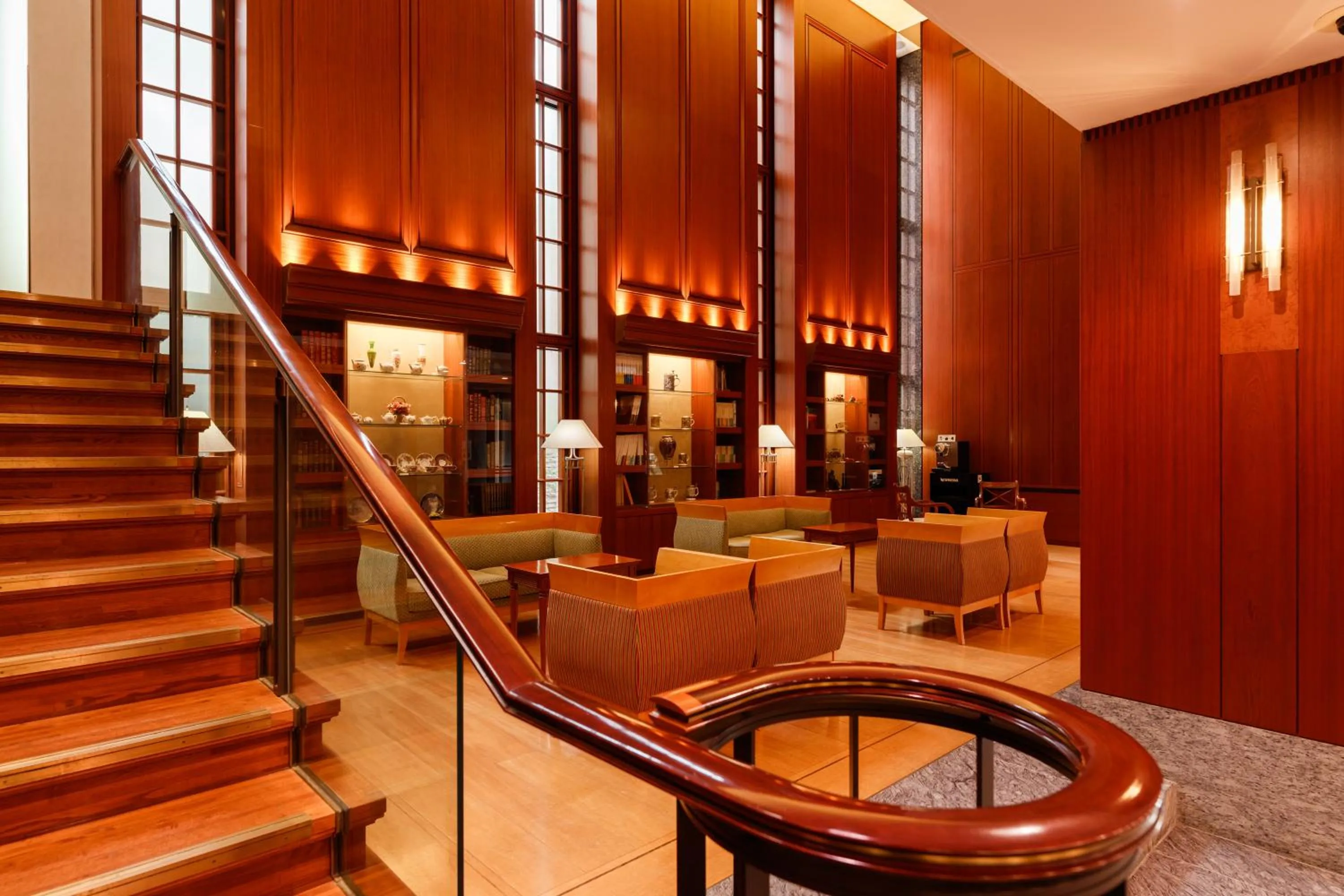 Lobby or reception in Kanazawa New Grand Hotel Premier