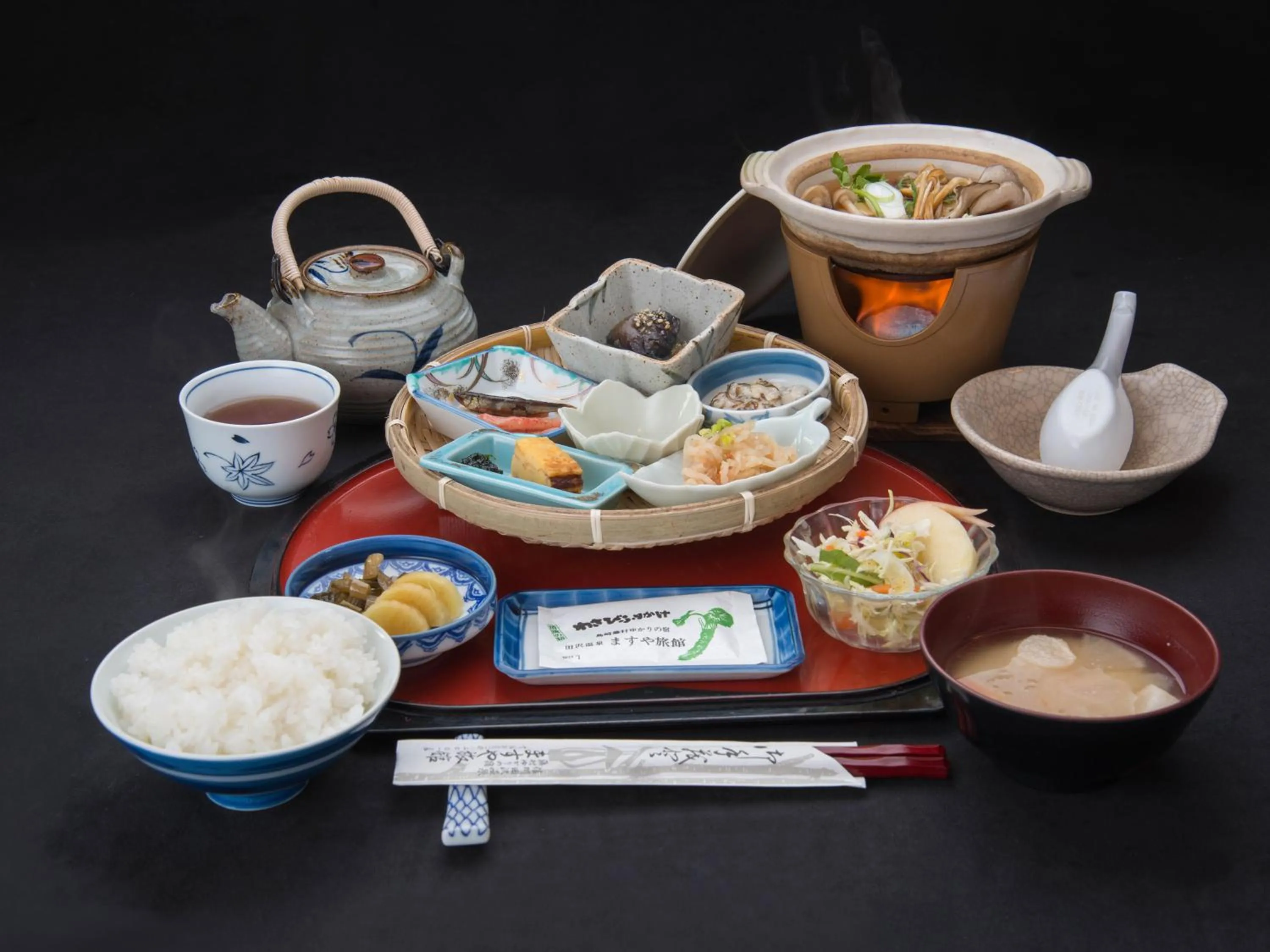 Food and drinks in Masuya Ryokan