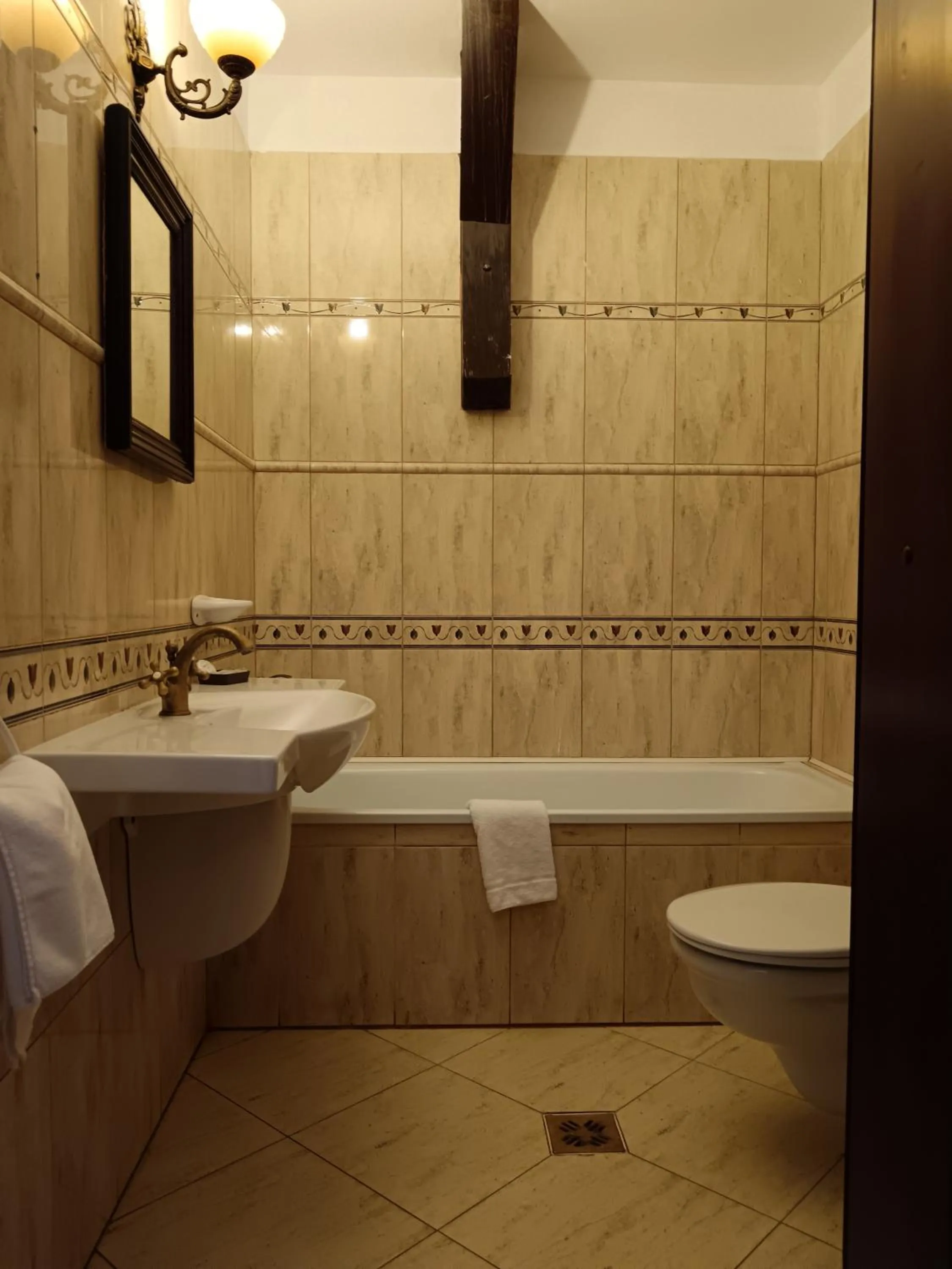 Toilet in Hotel Casa Wagner