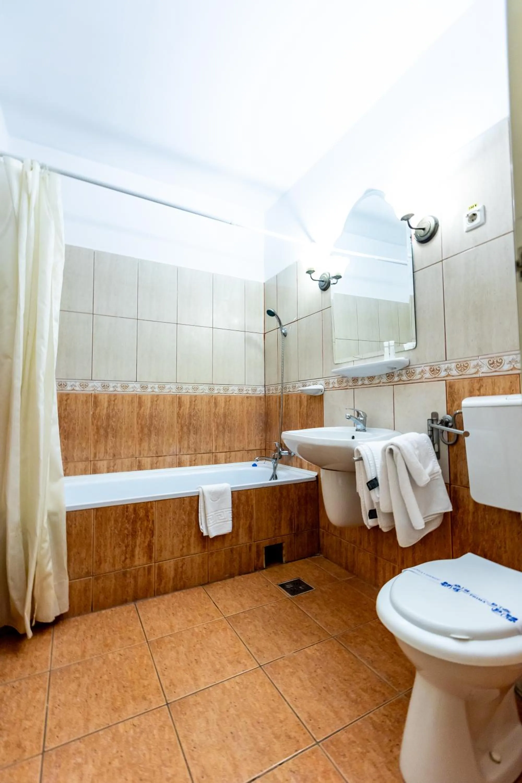 Shower in Hotel Casa Wagner