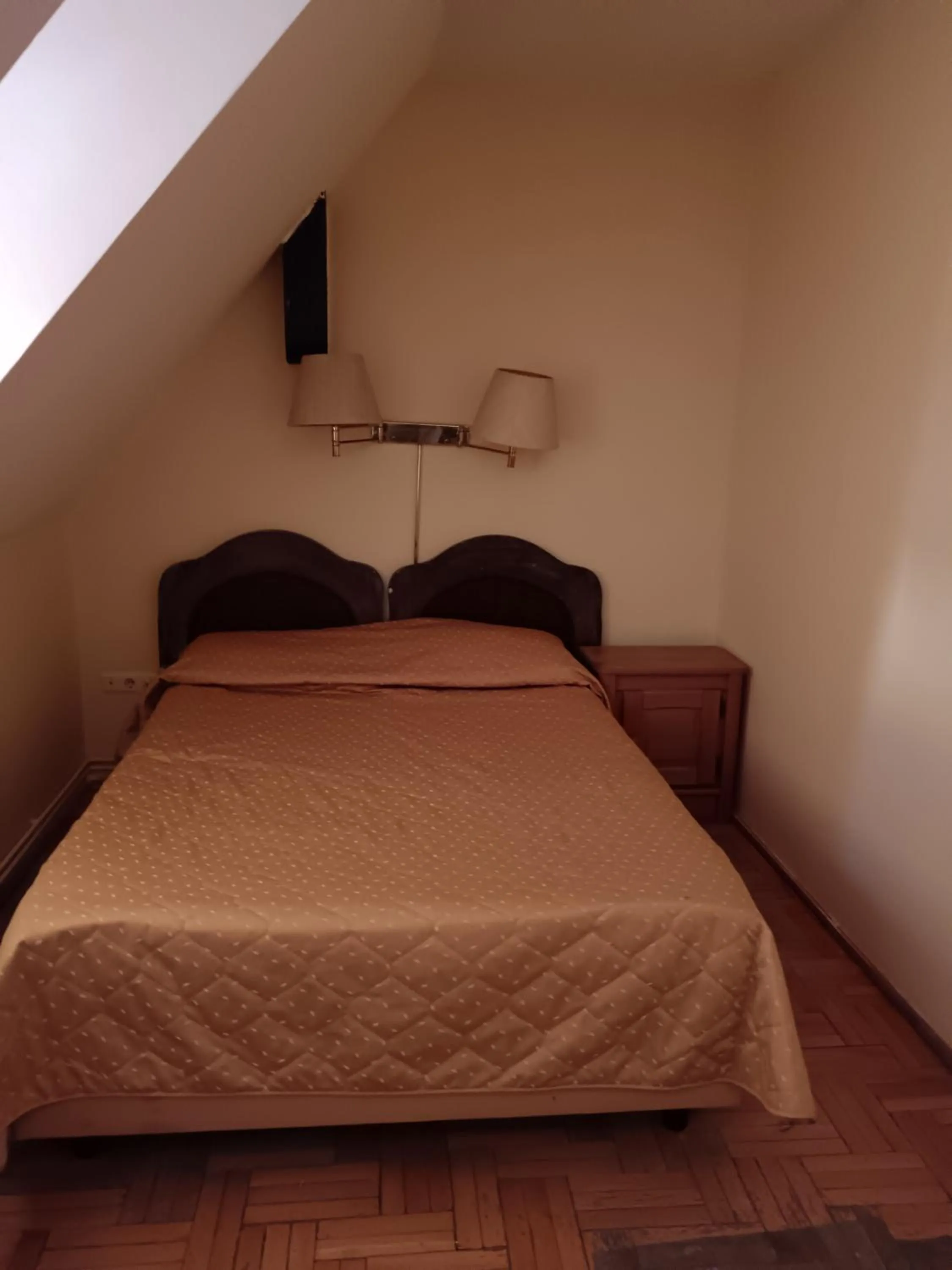 Bed in Hotel Casa Wagner