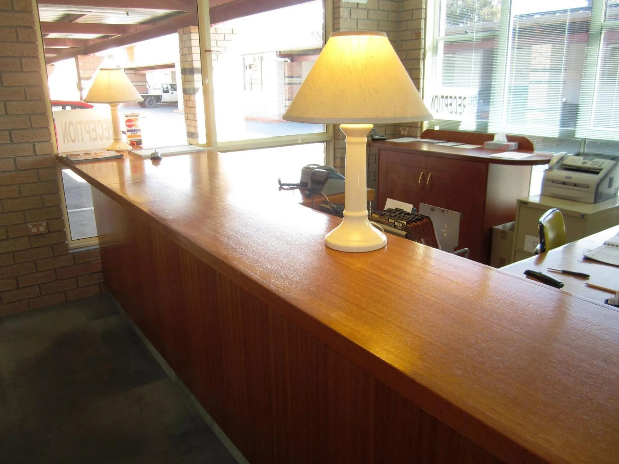 Lobby or reception in Canberra Lyneham Motor Inn