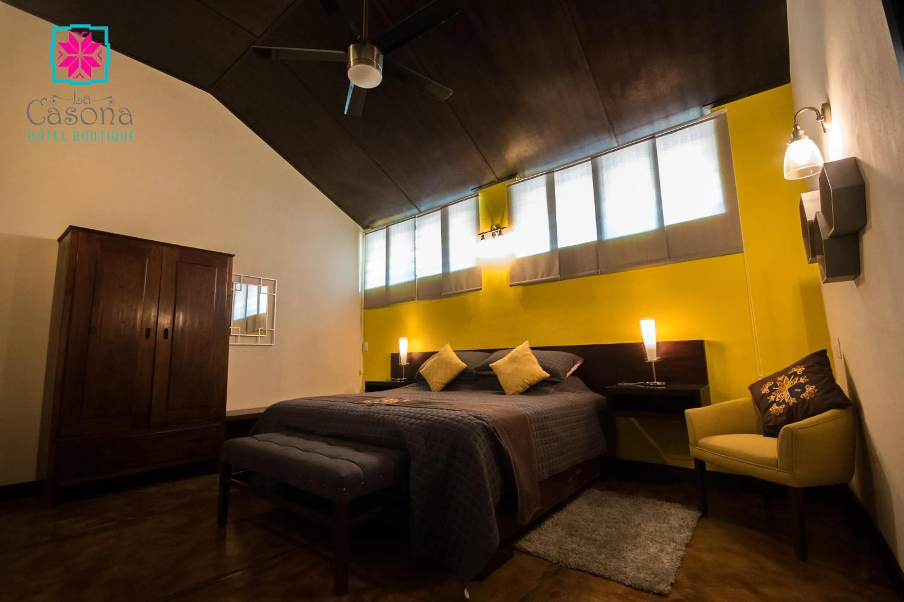 furniture, Bed in Hotel Boutique La Casona